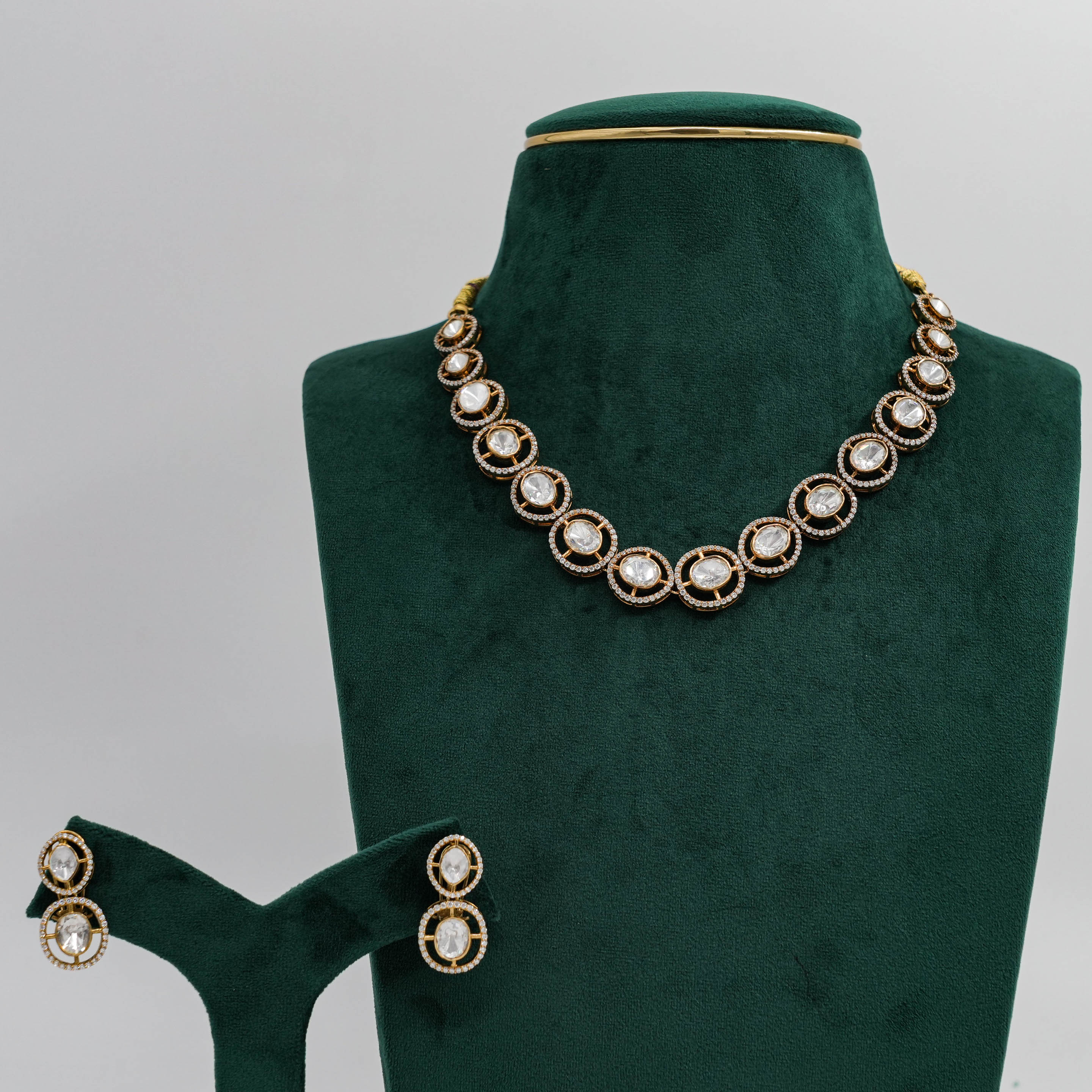 Raag Silver Jewellery - Silver Stone Necklace