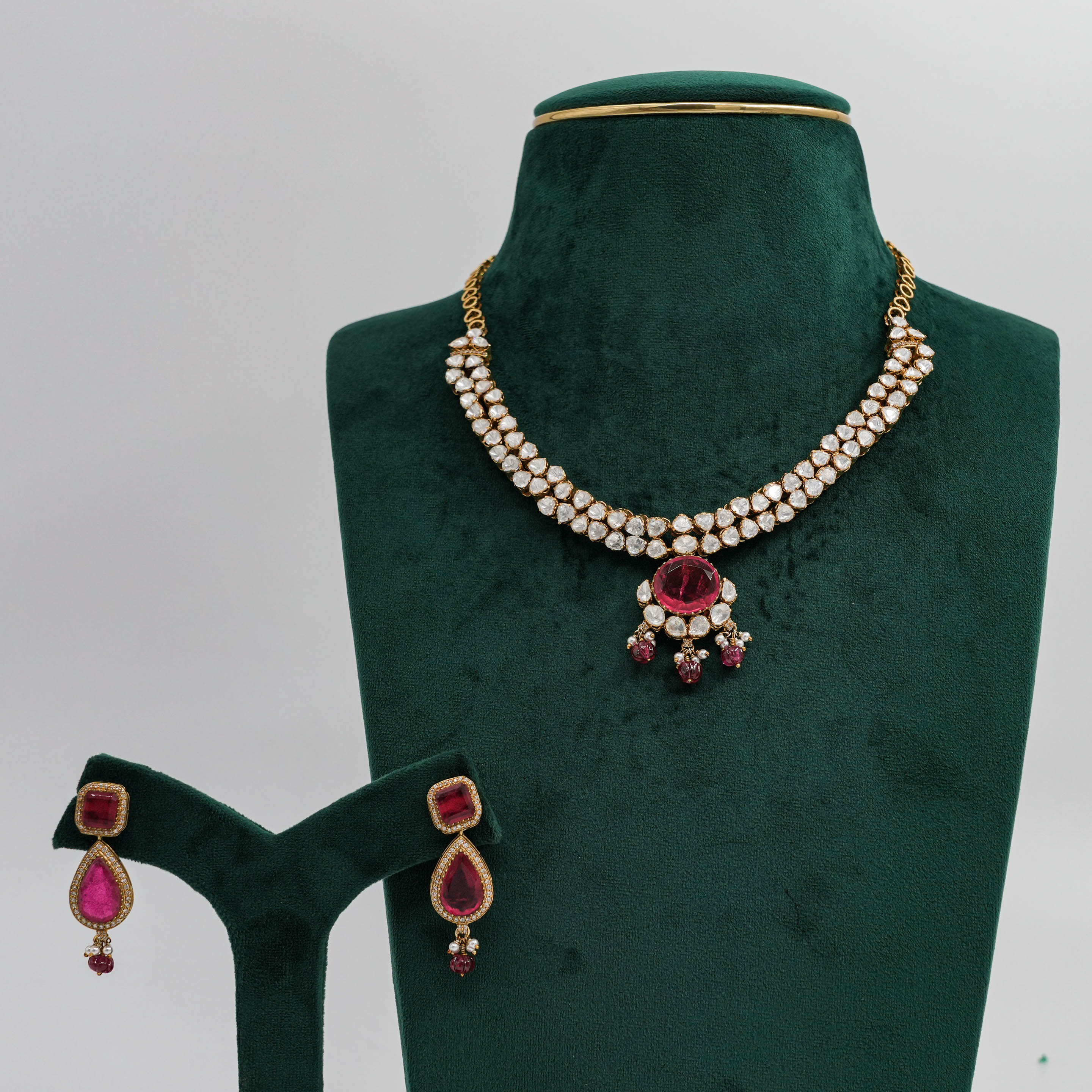 Raag Silver Jewellery - Stone Stud Earrings