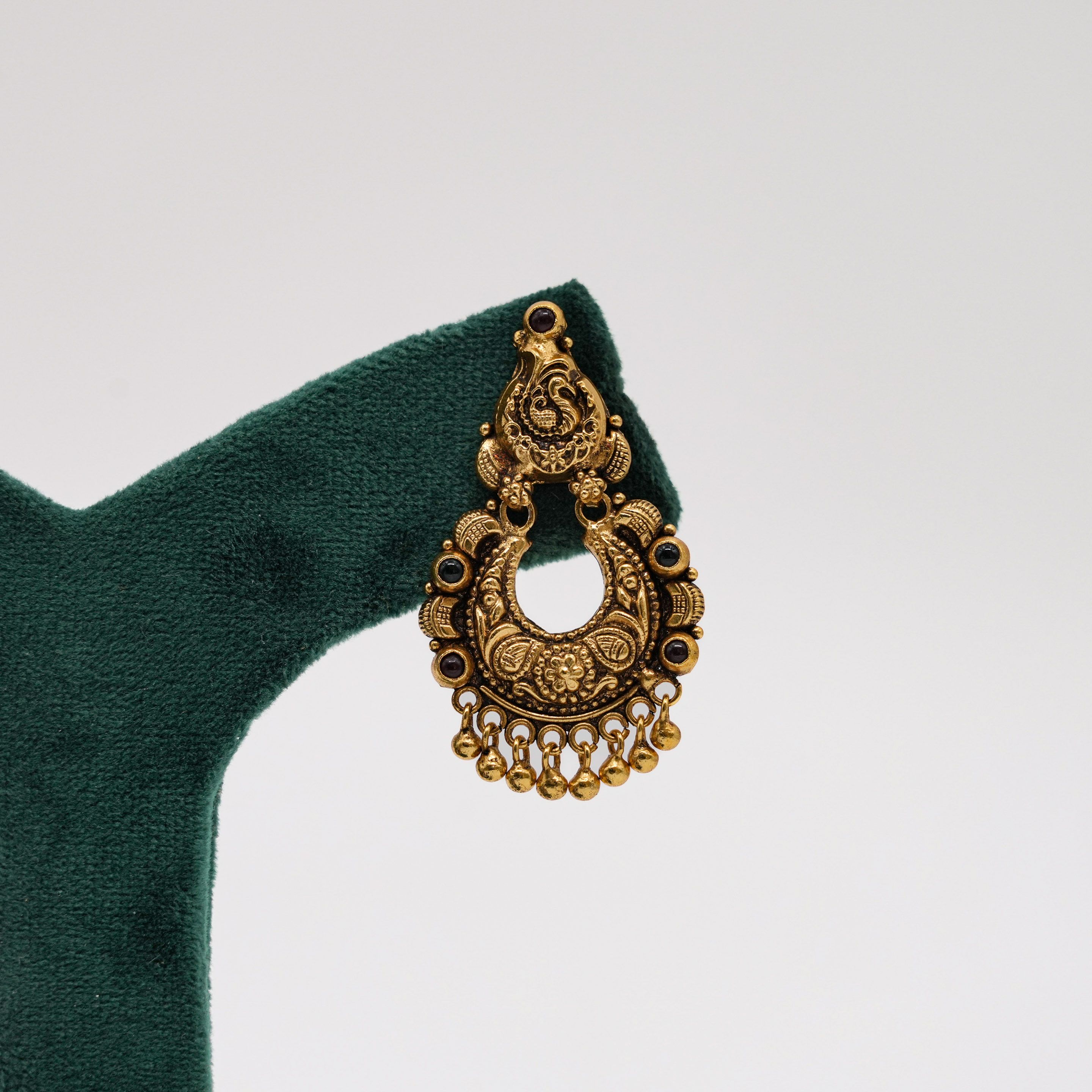 Raag Silver Jewellery - Gold Drop Earrings