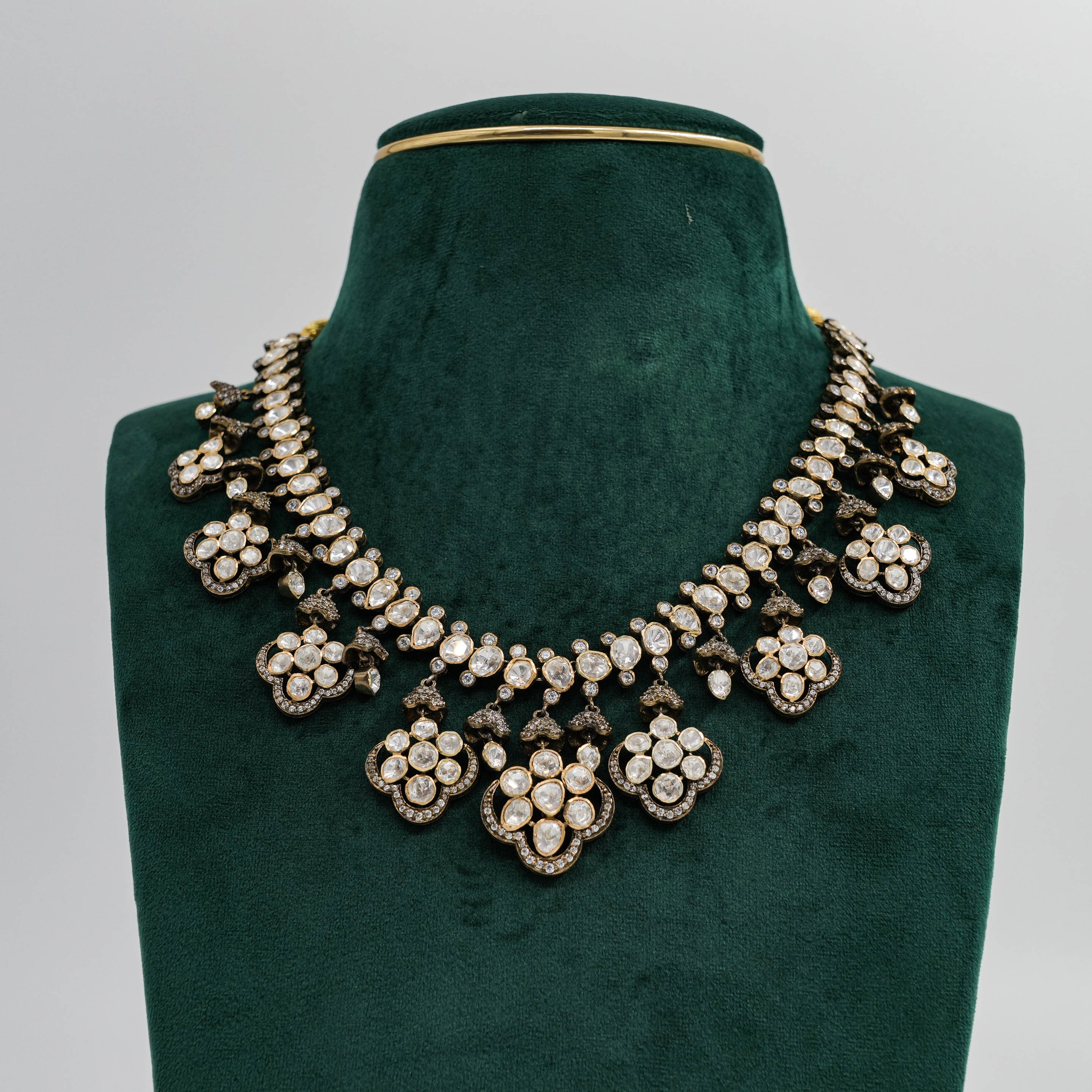 Raag Silver Jewellery - Stone Necklace Set