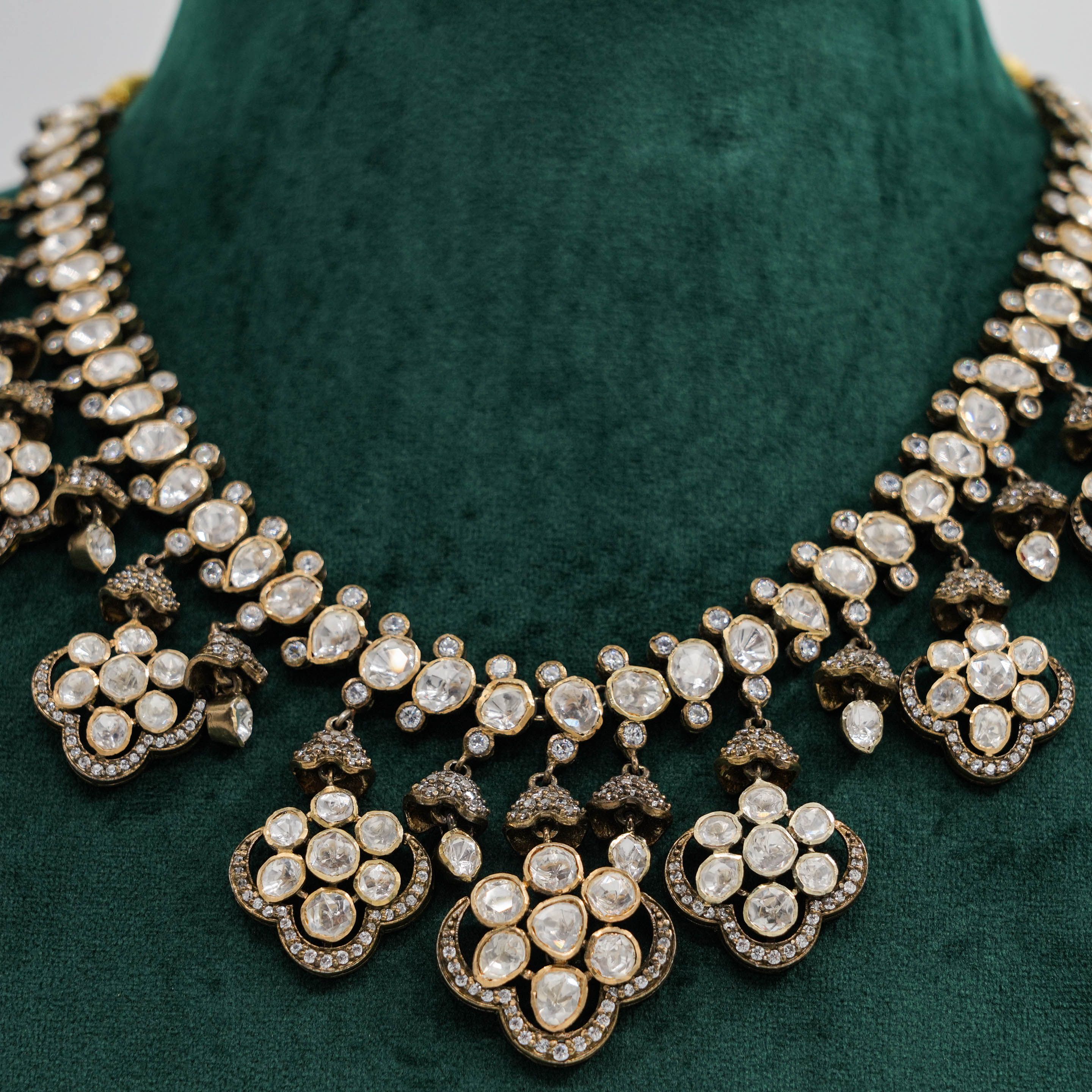 Raag Silver Jewellery - Stone Necklace Set