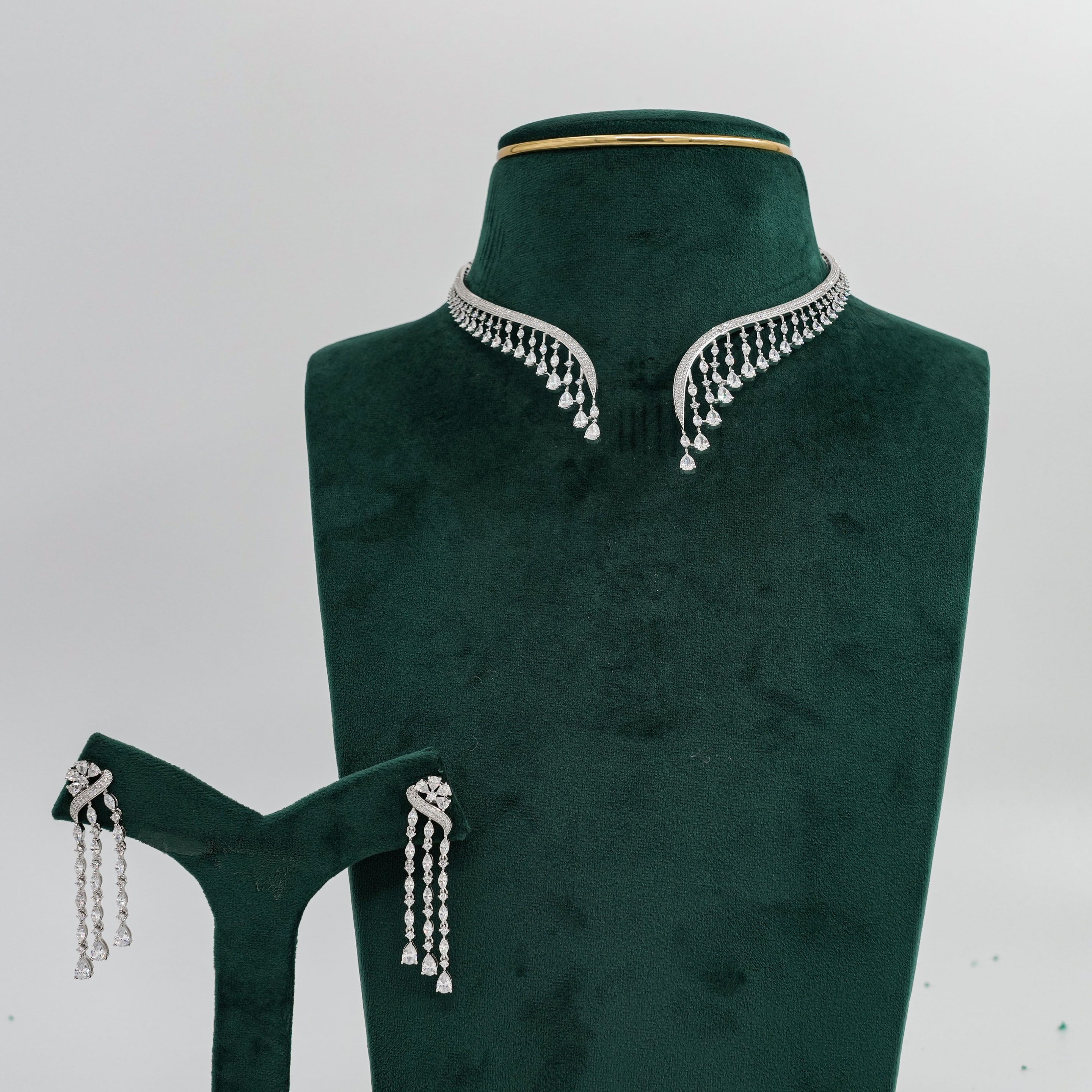 Raag Silver Jewellery - Silver Drop Earrings