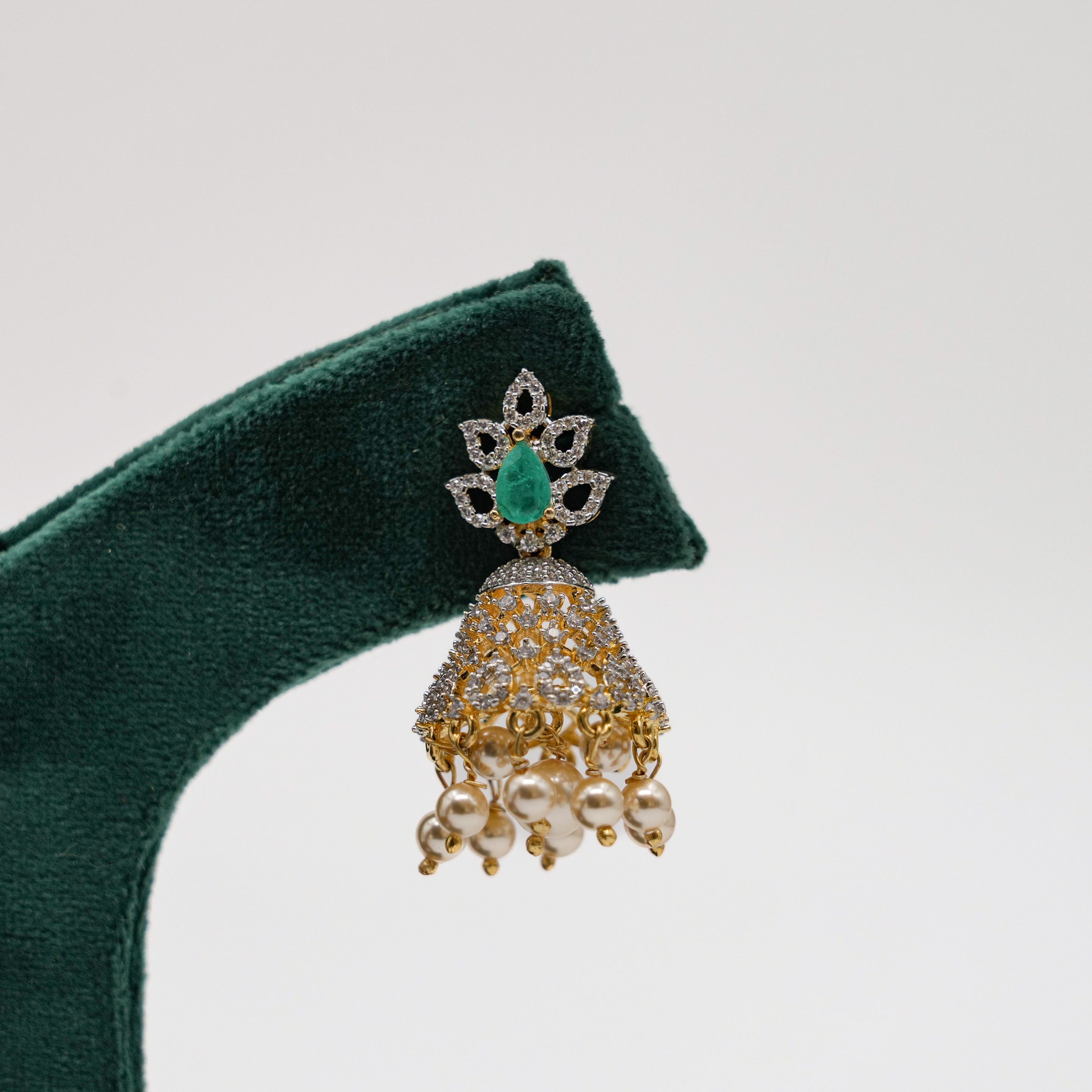 Raag Silver Jewellery - Jhumka Style Earrings