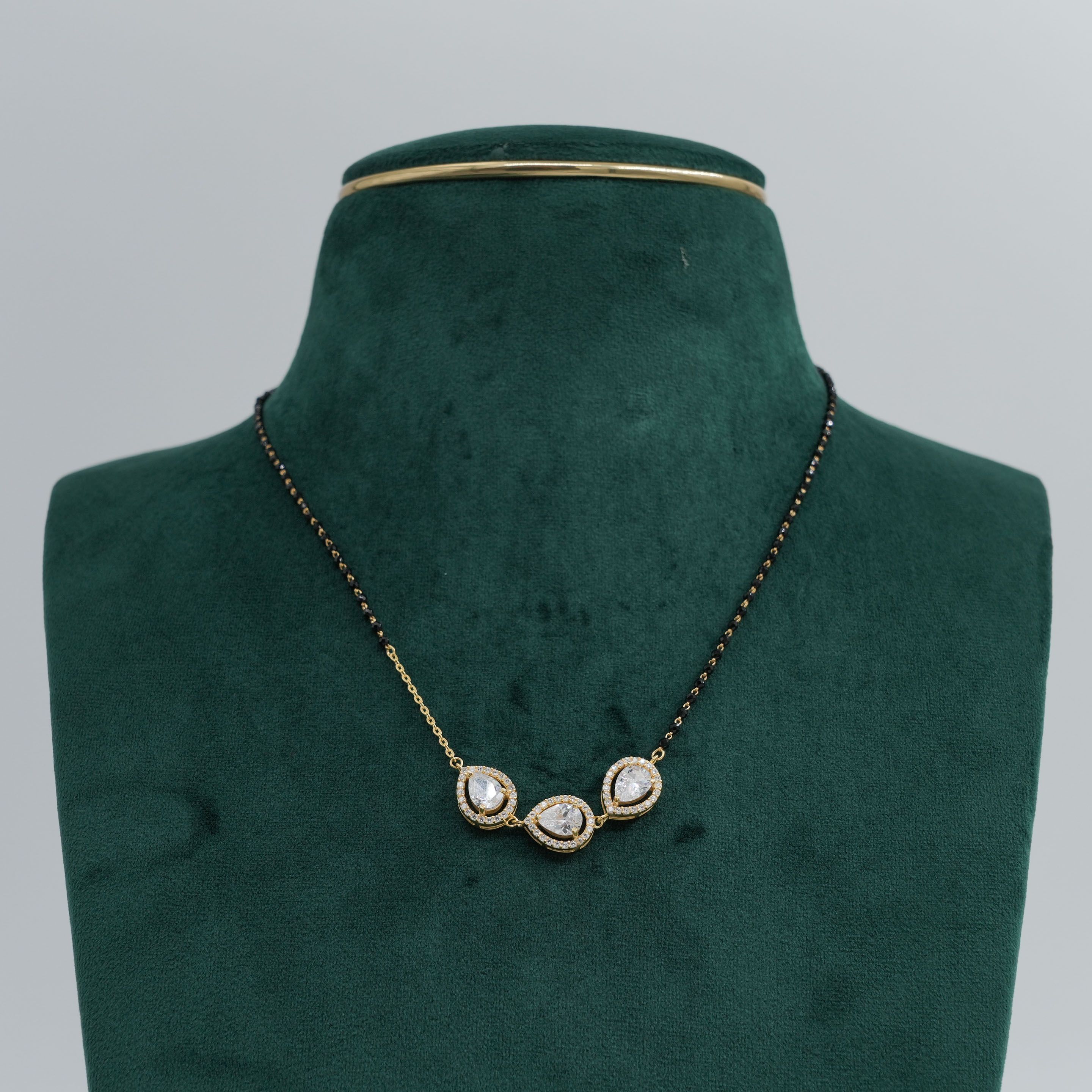 Raag Silver Jewellery - Gold Mangalsutra Necklace