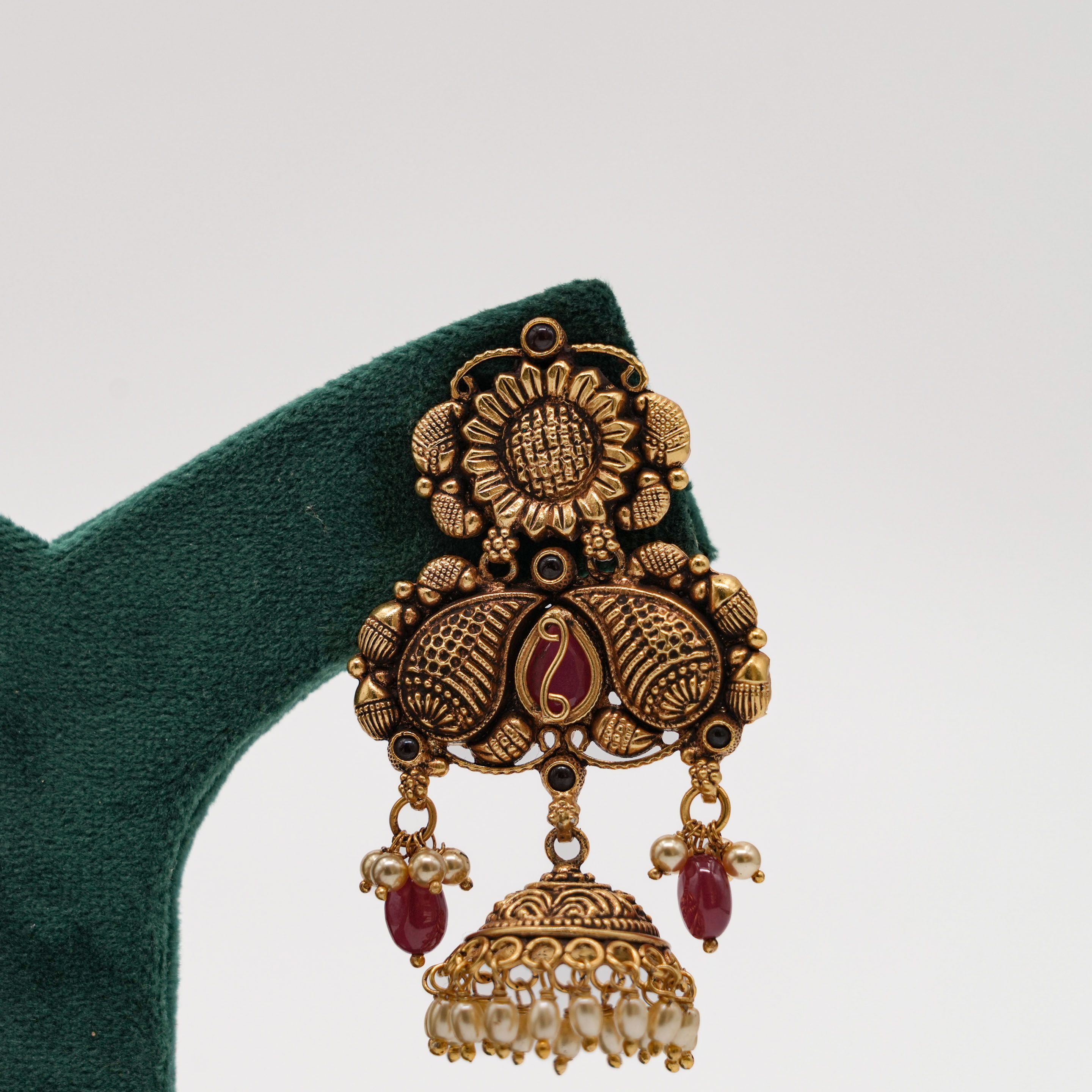 Raag Silver Jewellery - Jhumka Drop Earrings