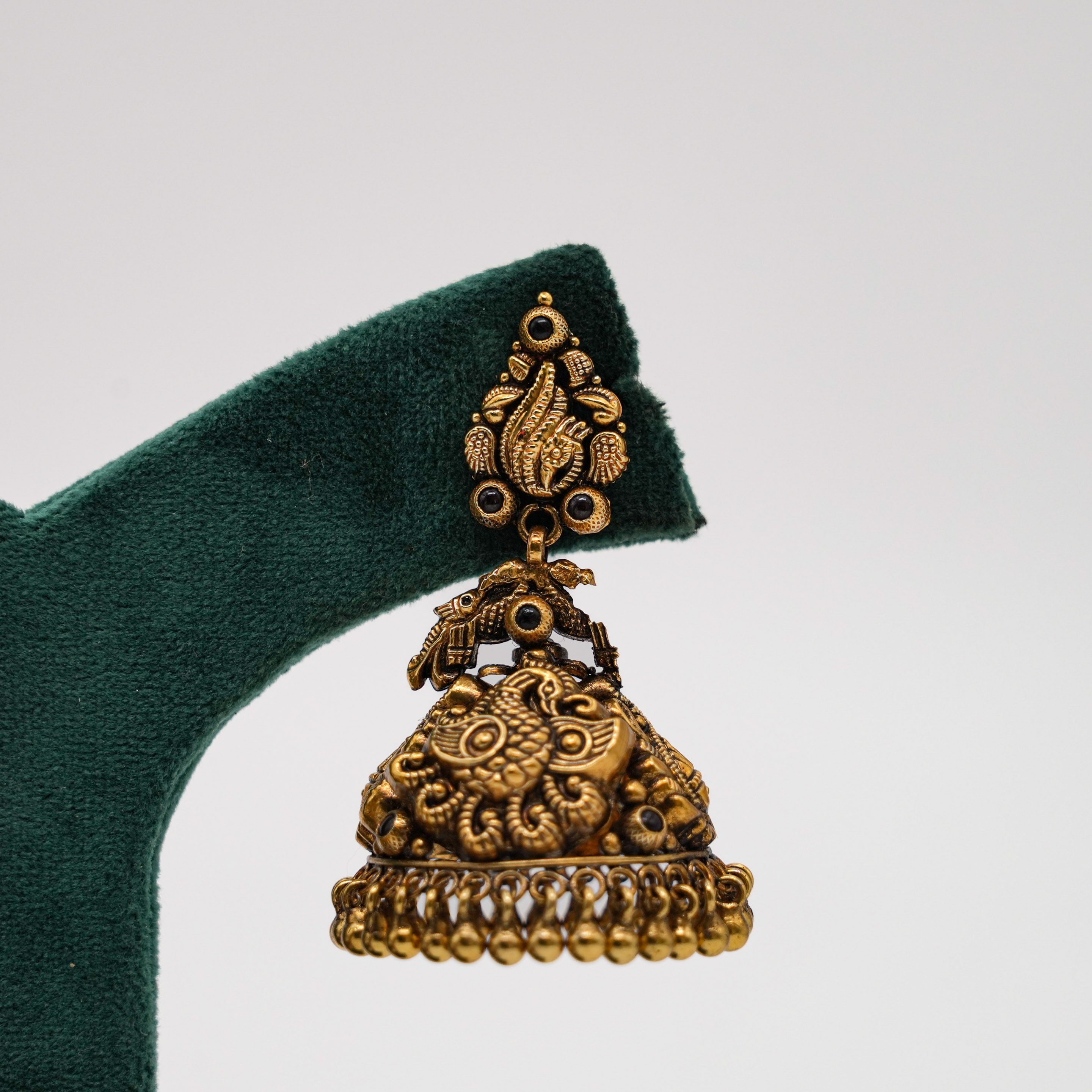 Raag Silver Jewellery - Jhumka Style Earrings