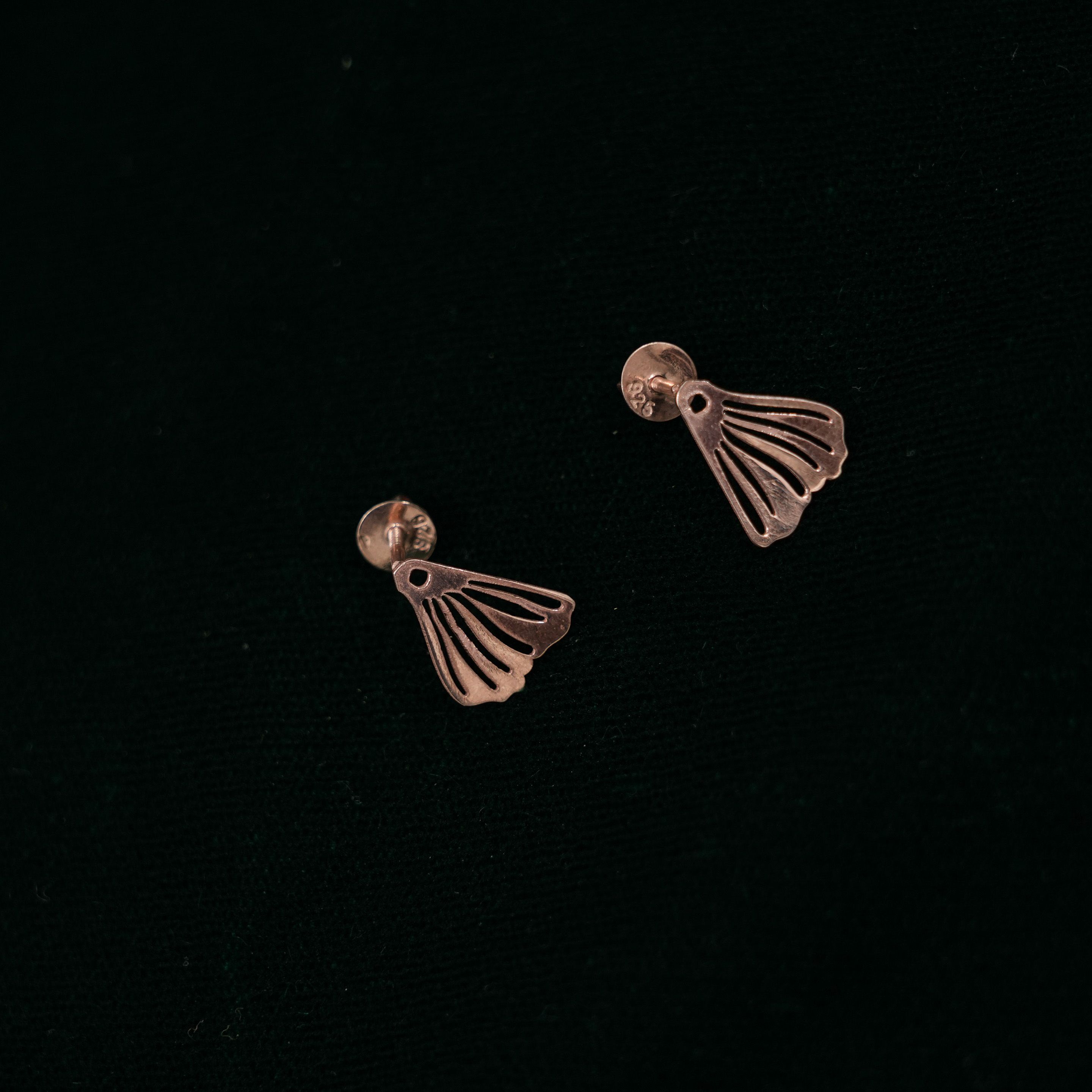 Raag Silver Jewellery - Silver Ginkgo Pendant