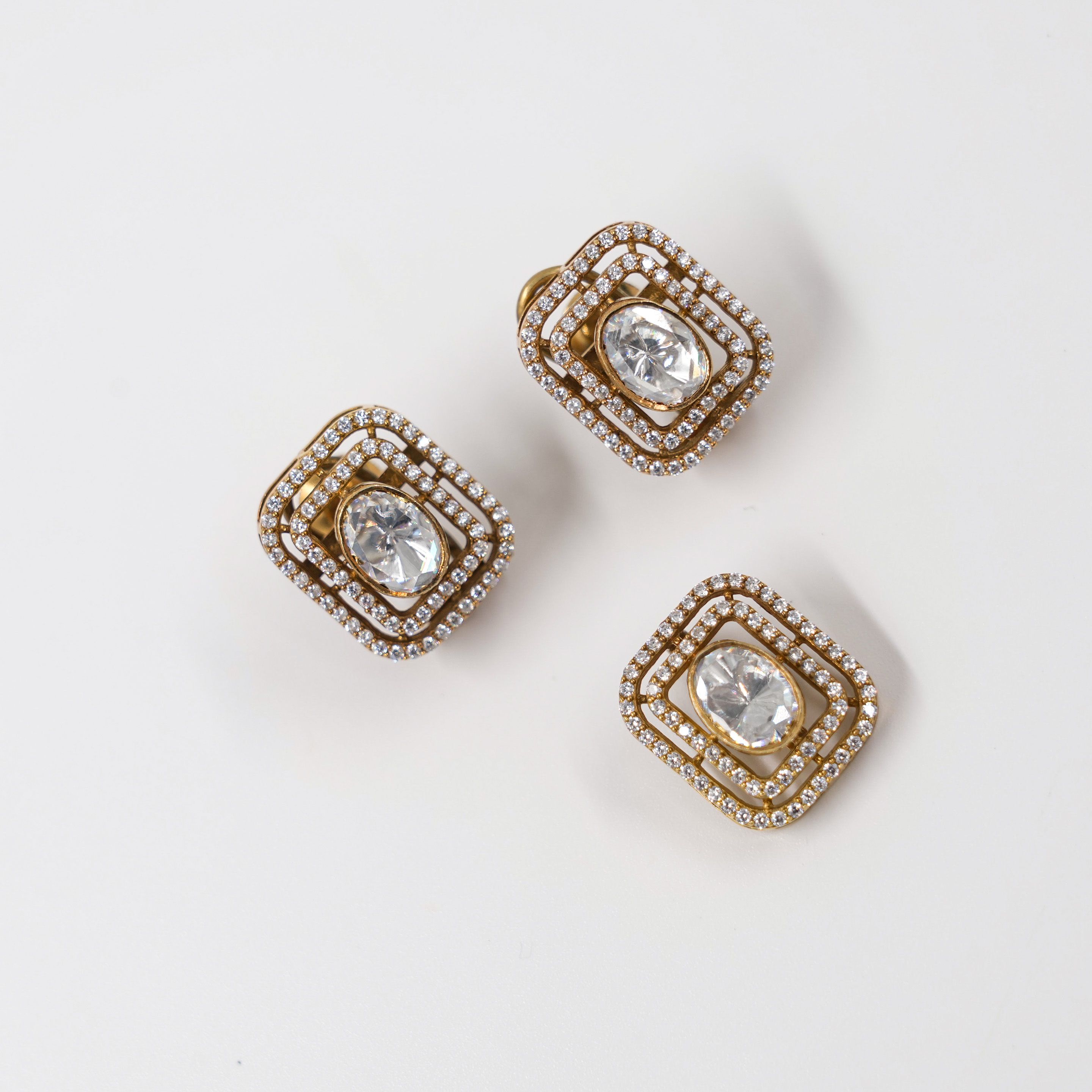 Raag Silver Jewellery - Diamond Stud Pendant