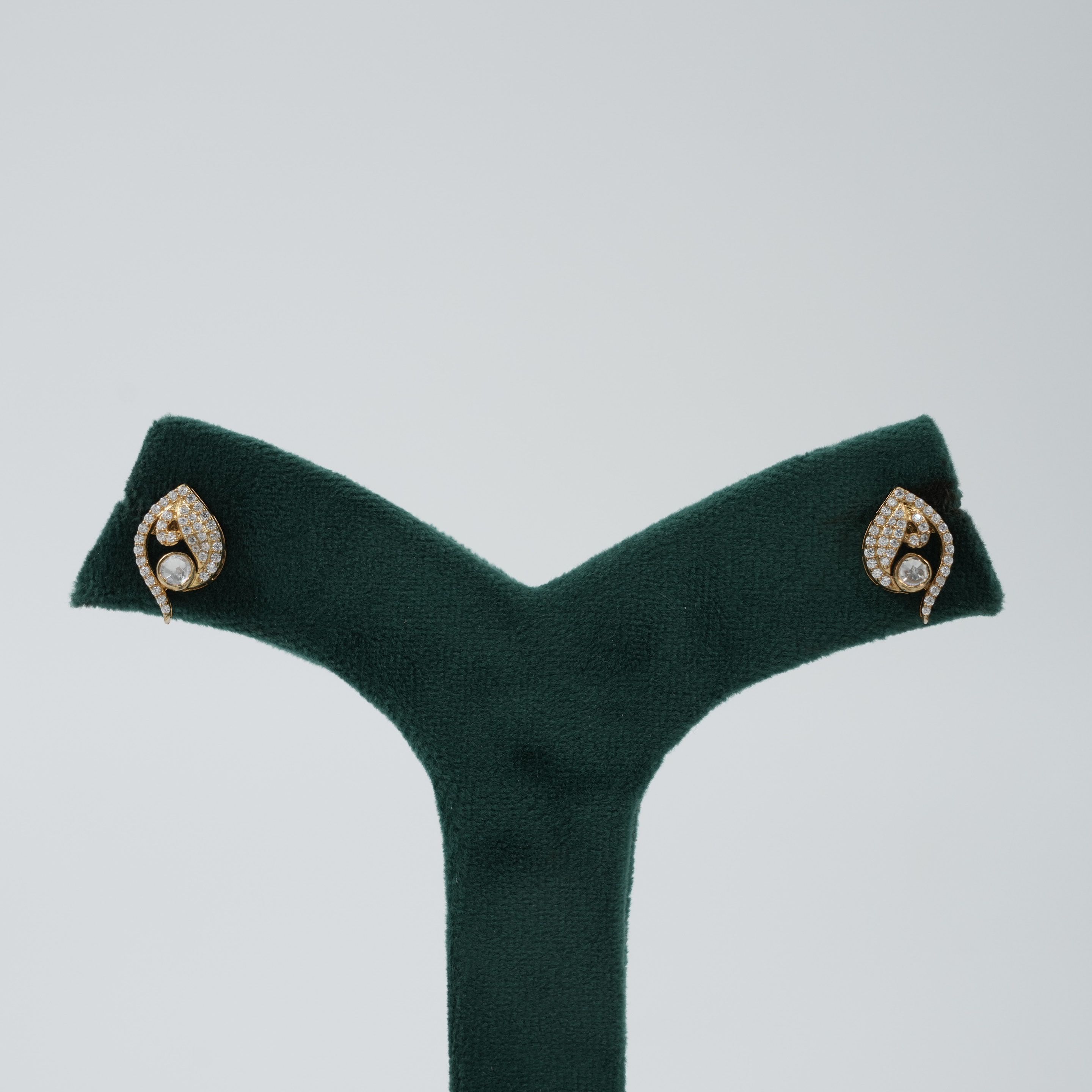 Raag Silver Jewellery - Gold Stud Pendant