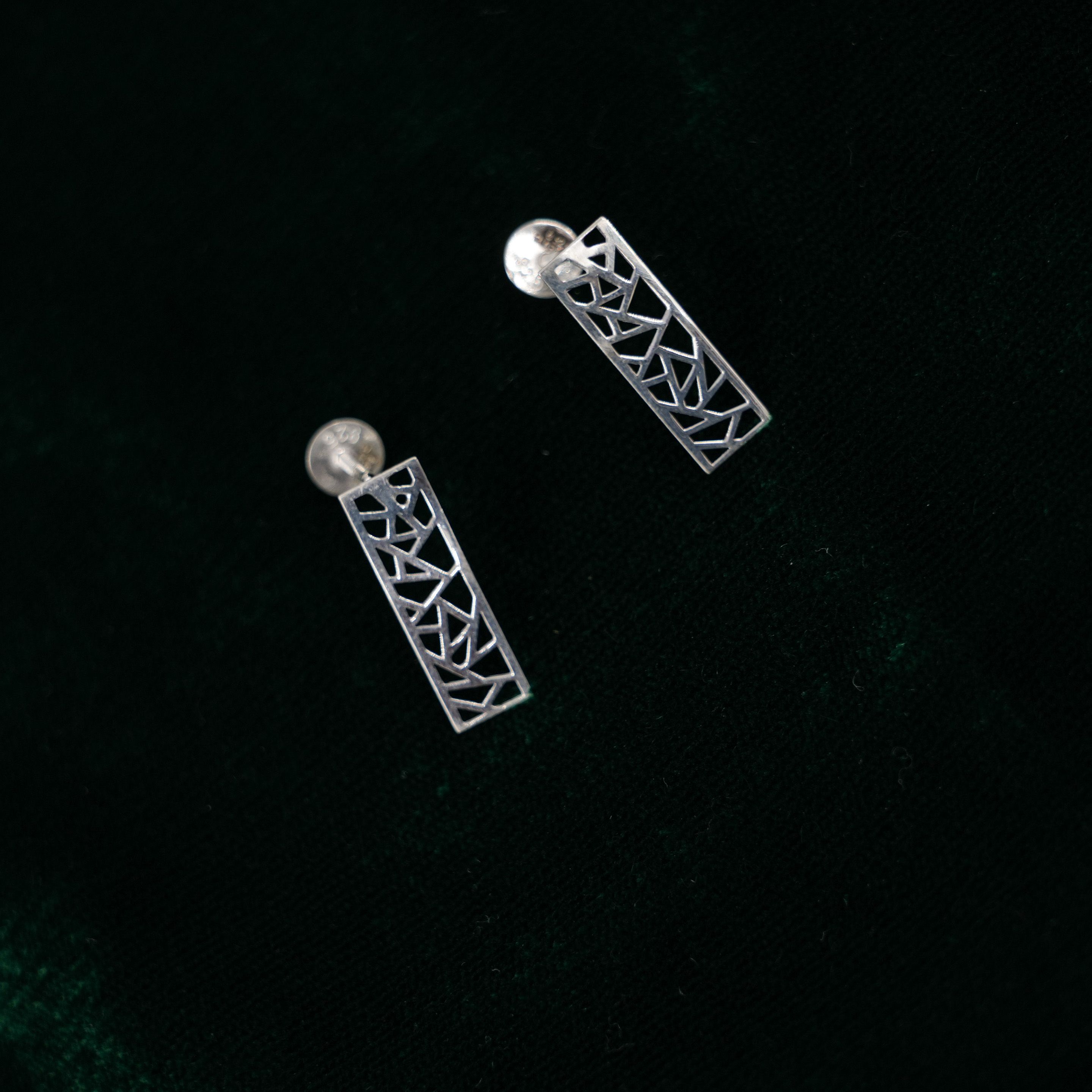 Raag Silver Jewellery - Silver Drop Pendant