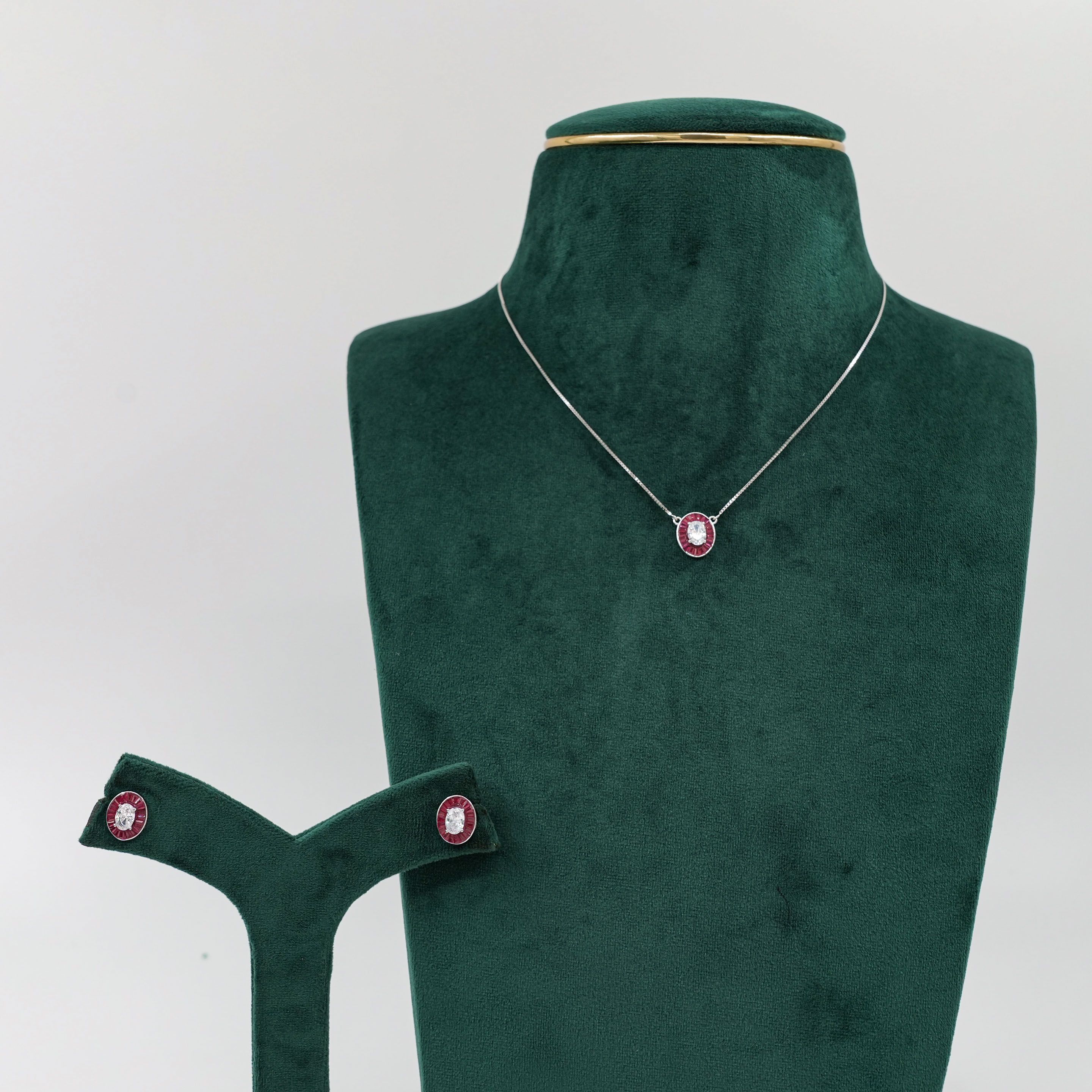 Raag Silver Jewellery - Silver Pendant Set