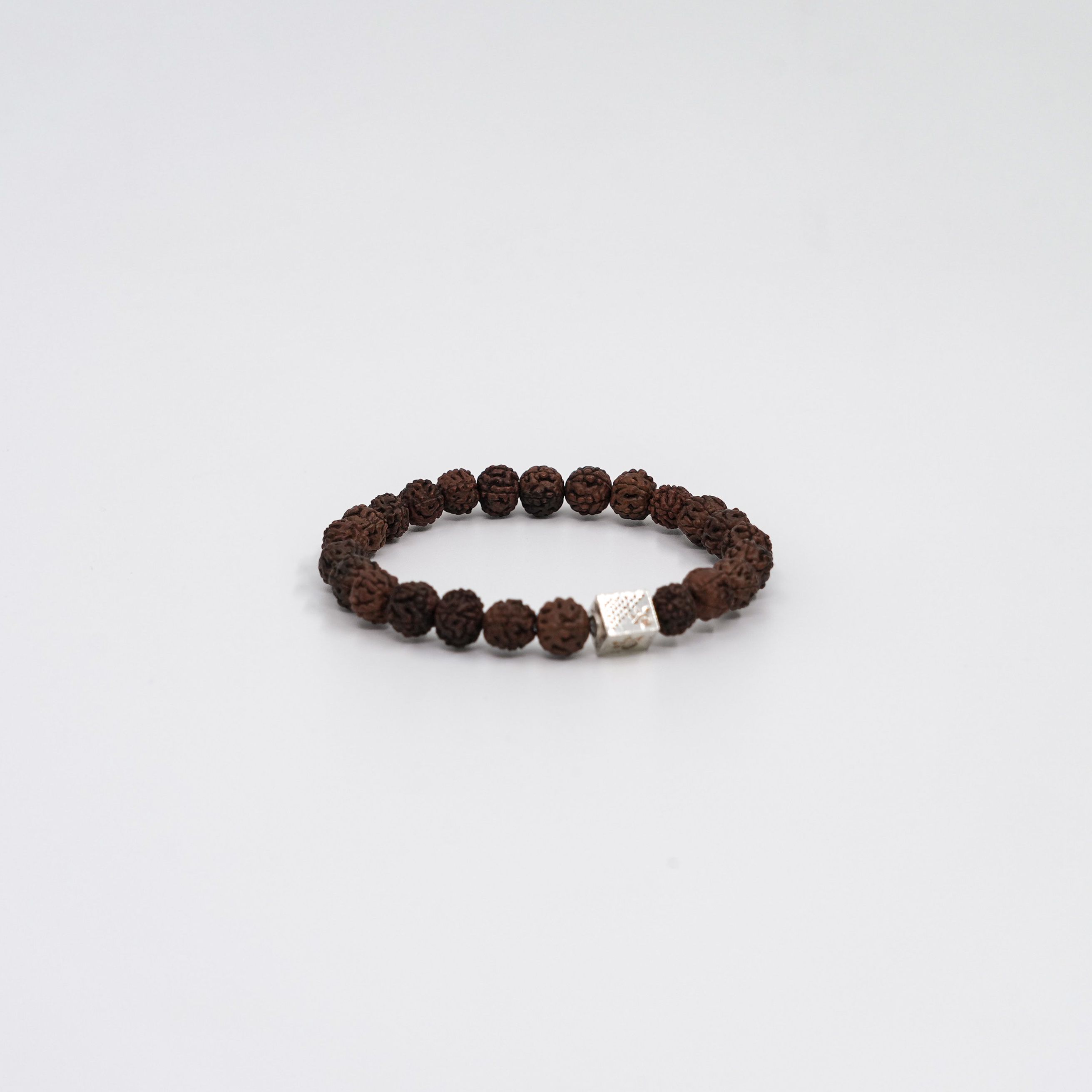 Beaded Silver Bracelet