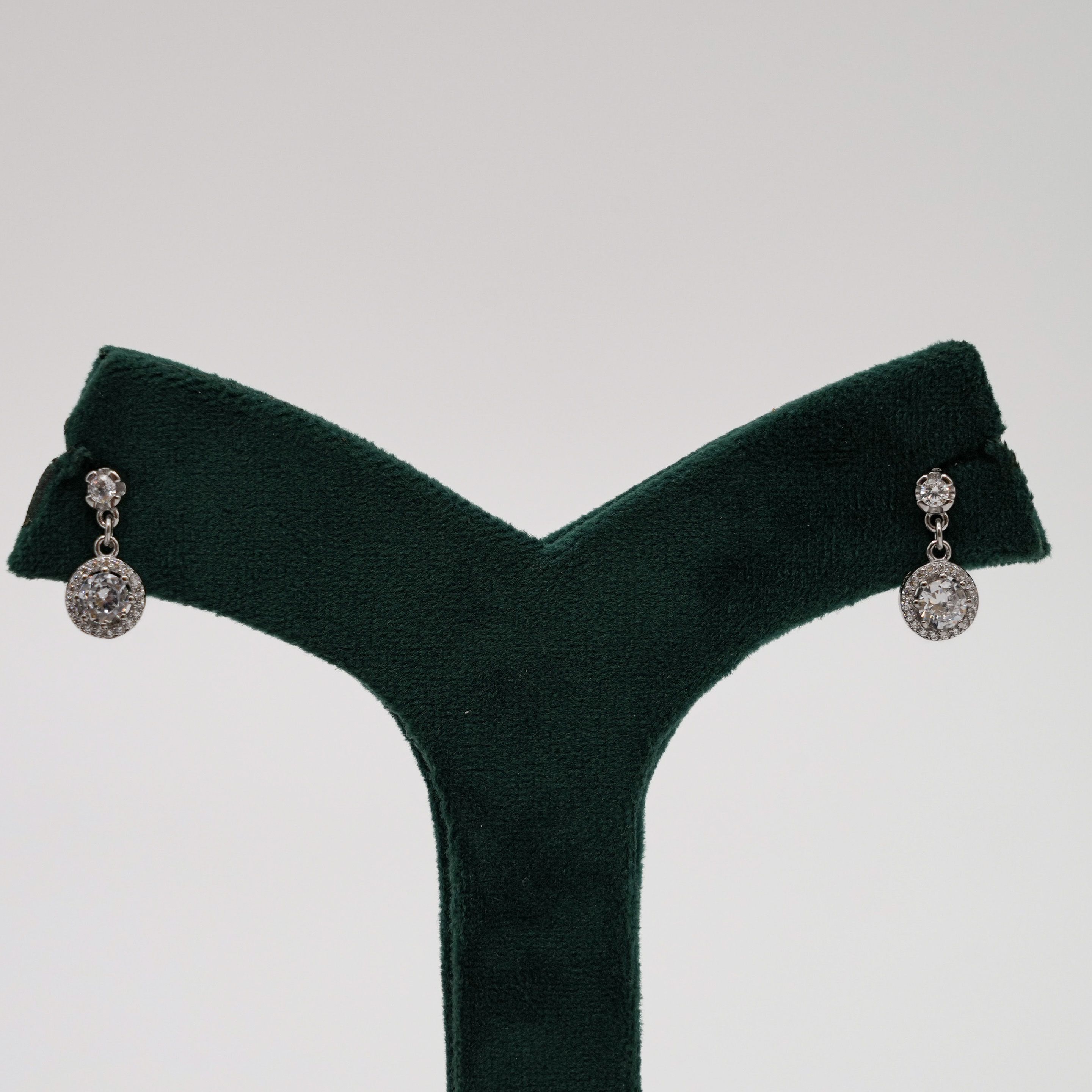 Silver Drop Earrings