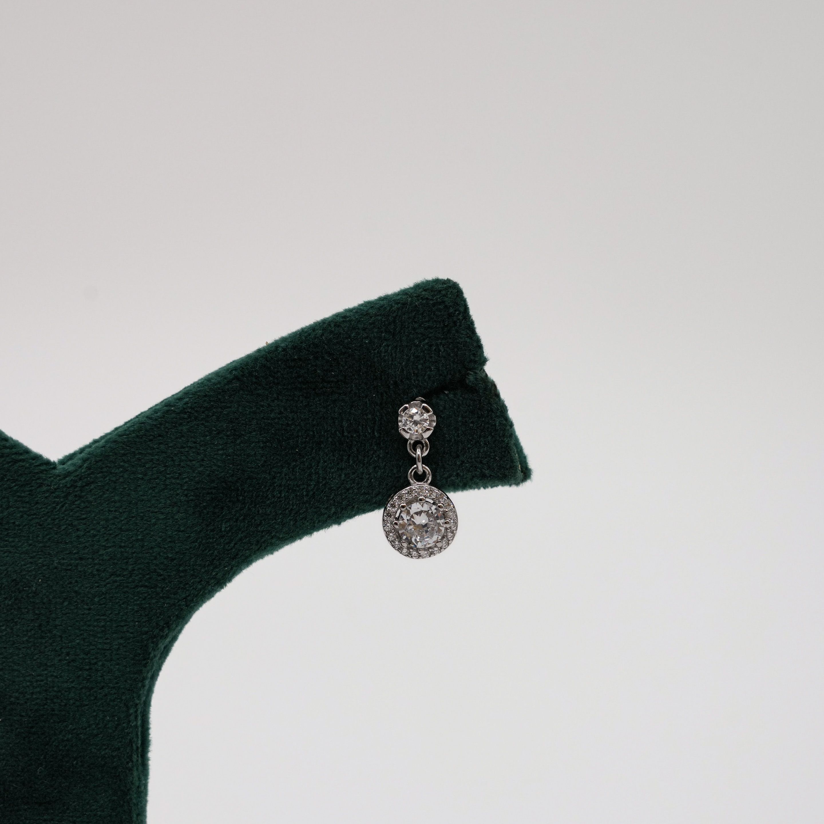 Silver Drop Earrings