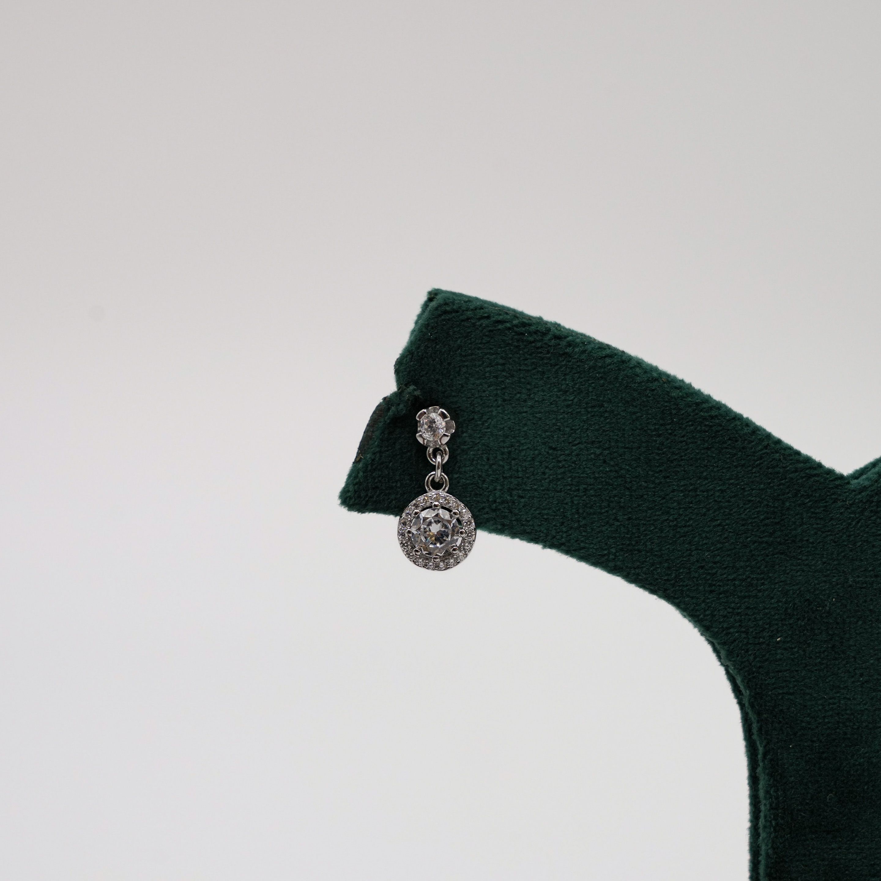 Silver Drop Earrings