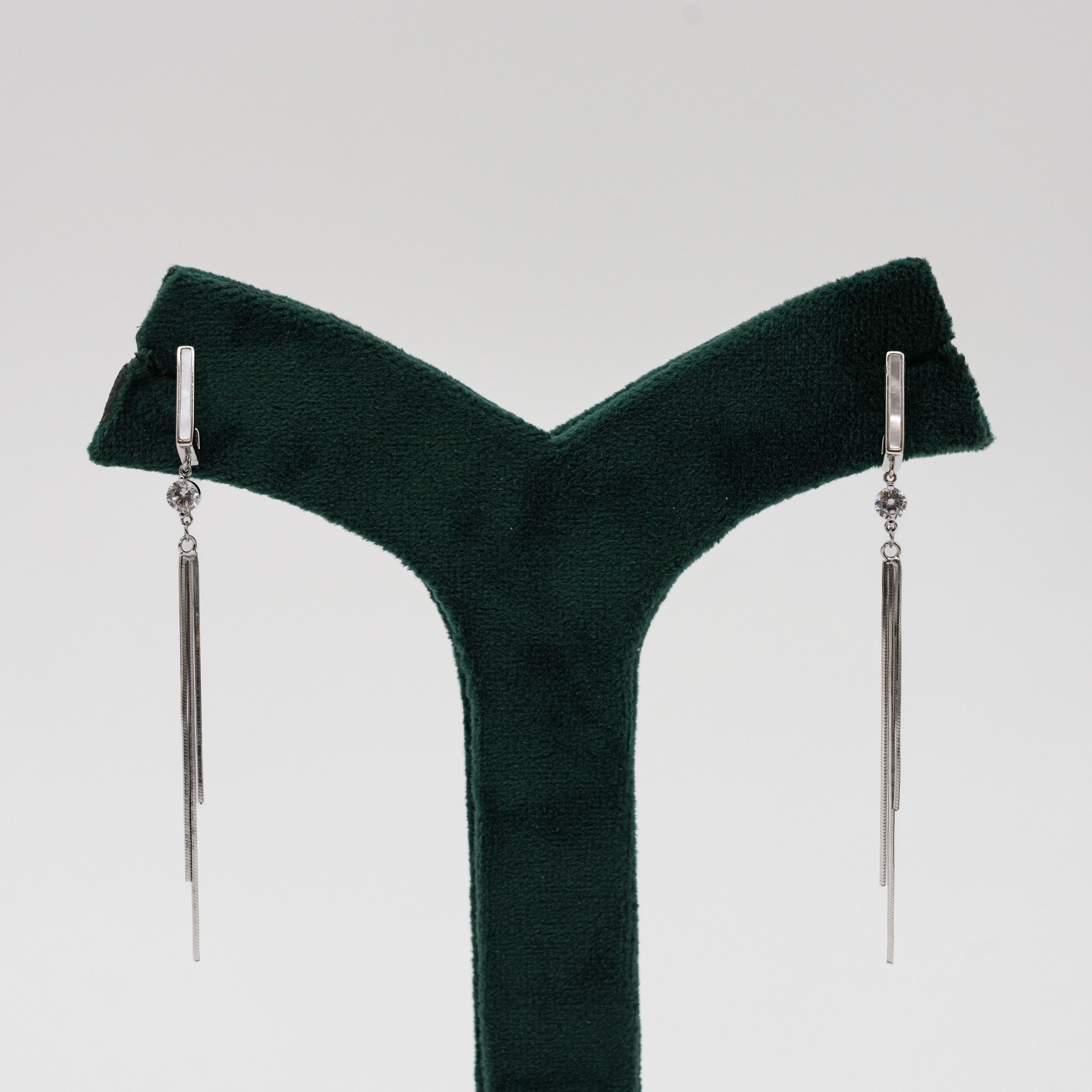 Silver Drop Earrings