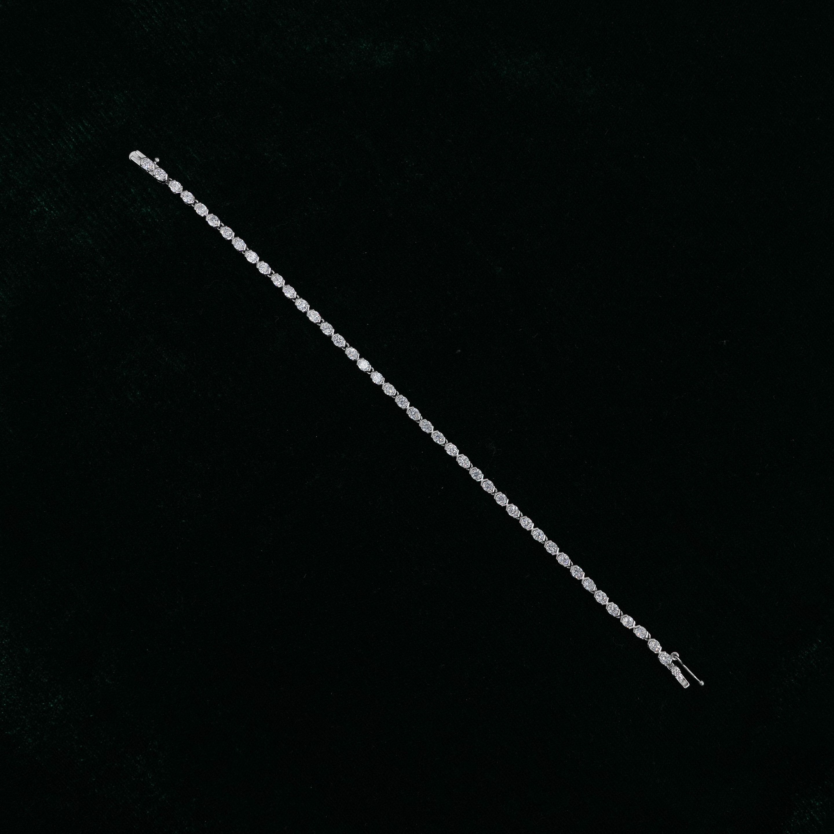 Silver Tennis Bracelet