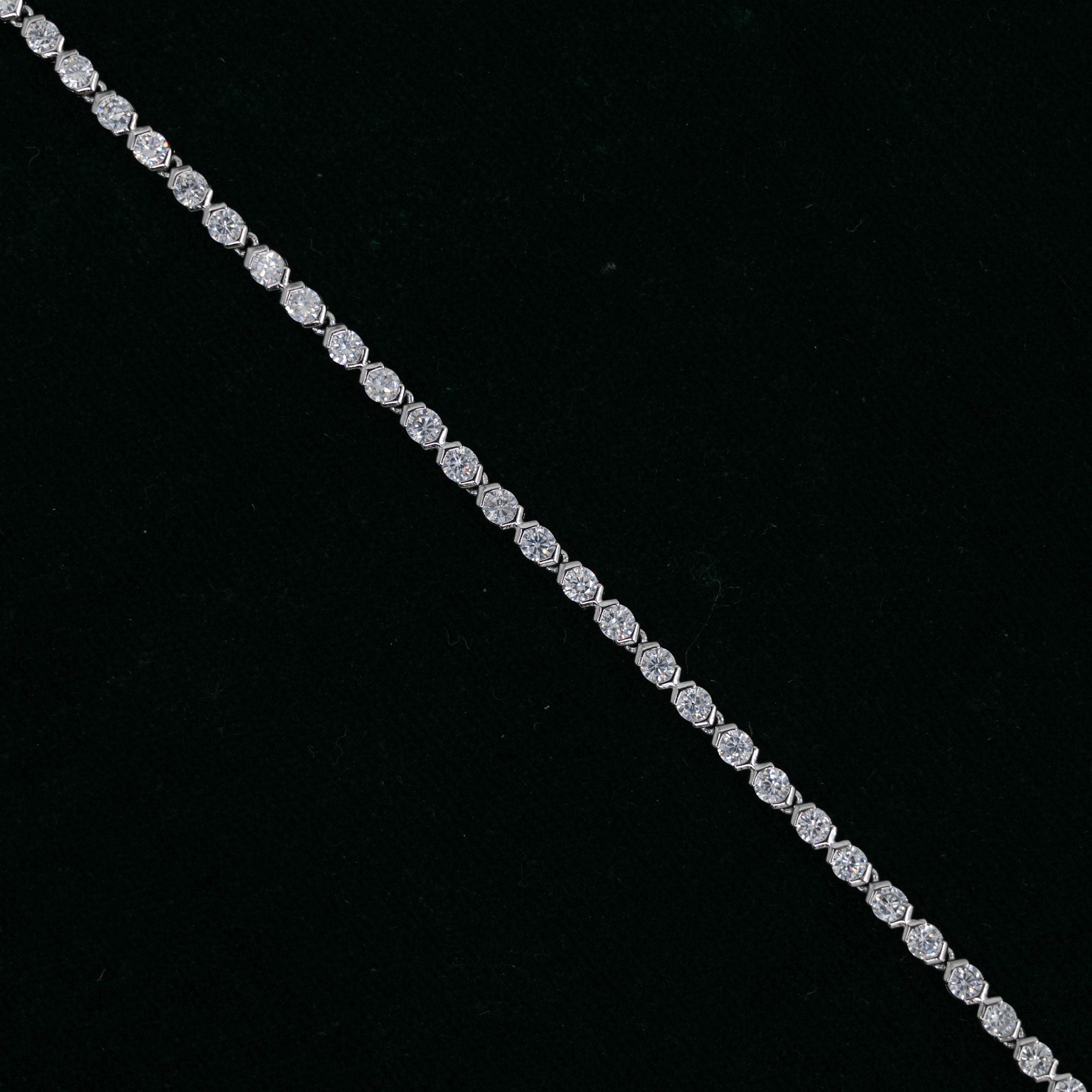 Raag Silver Jewellery - Silver Tennis Bracelet