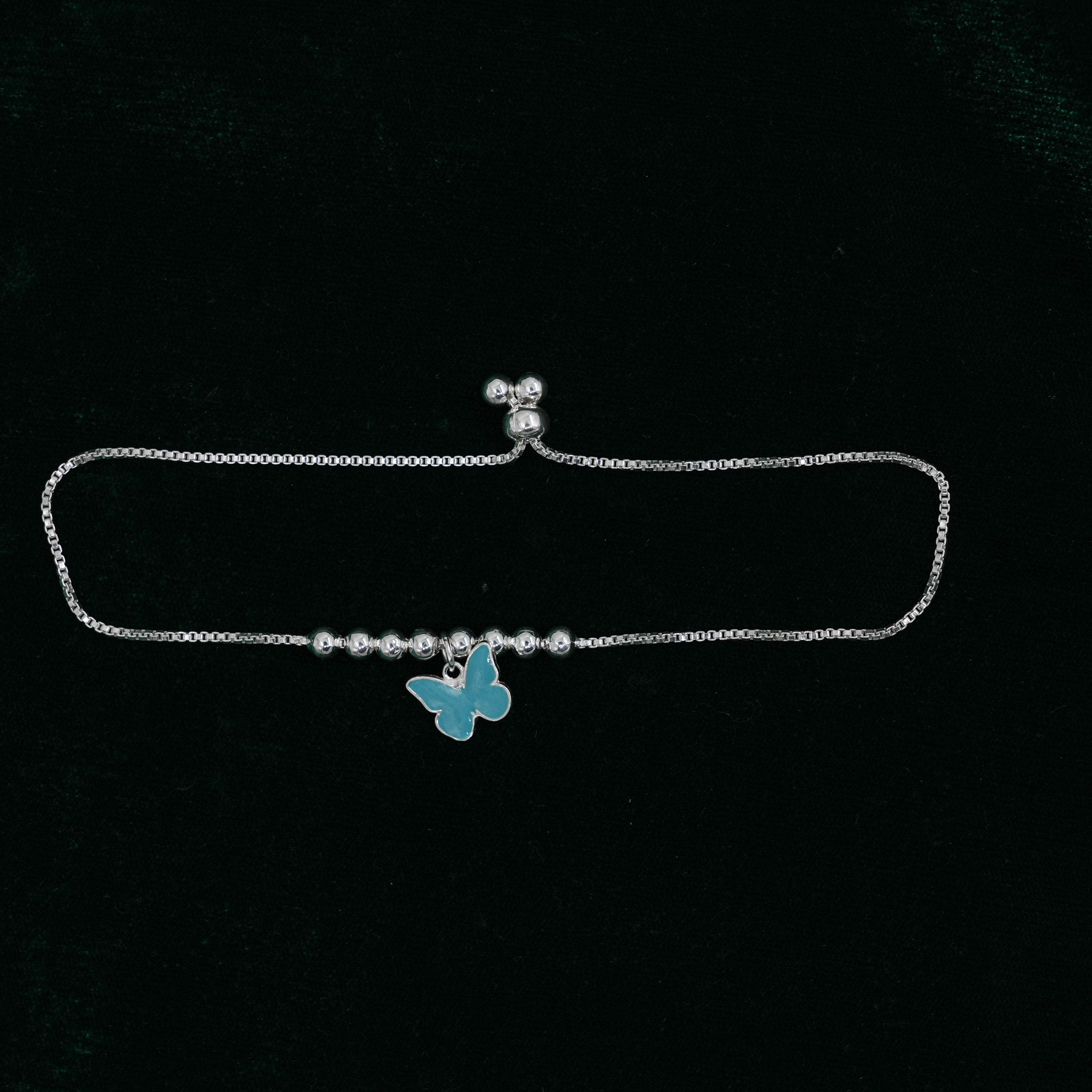 Silver Butterfly Bracelet