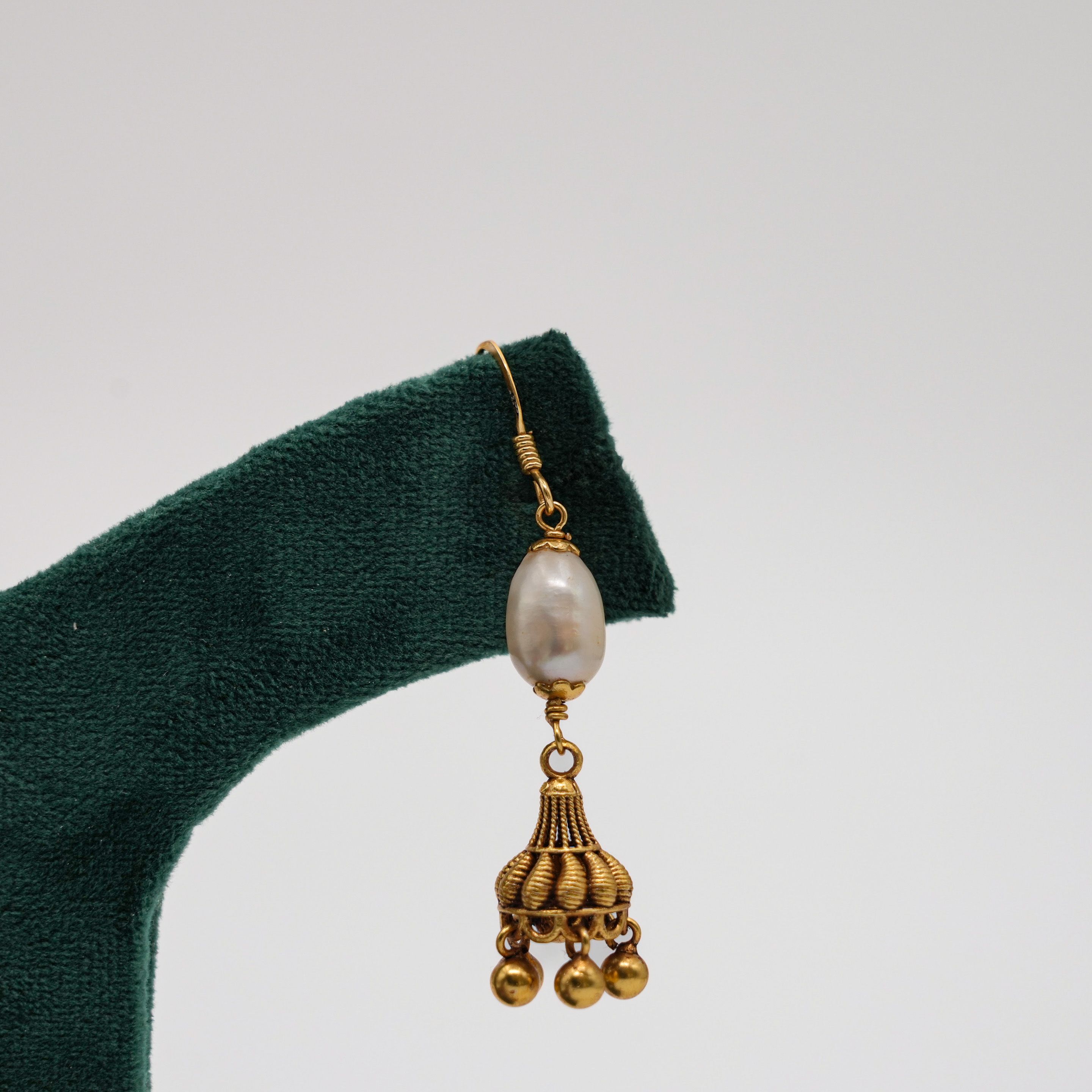 Raag Silver Jewellery - Pearl Drop Earrings