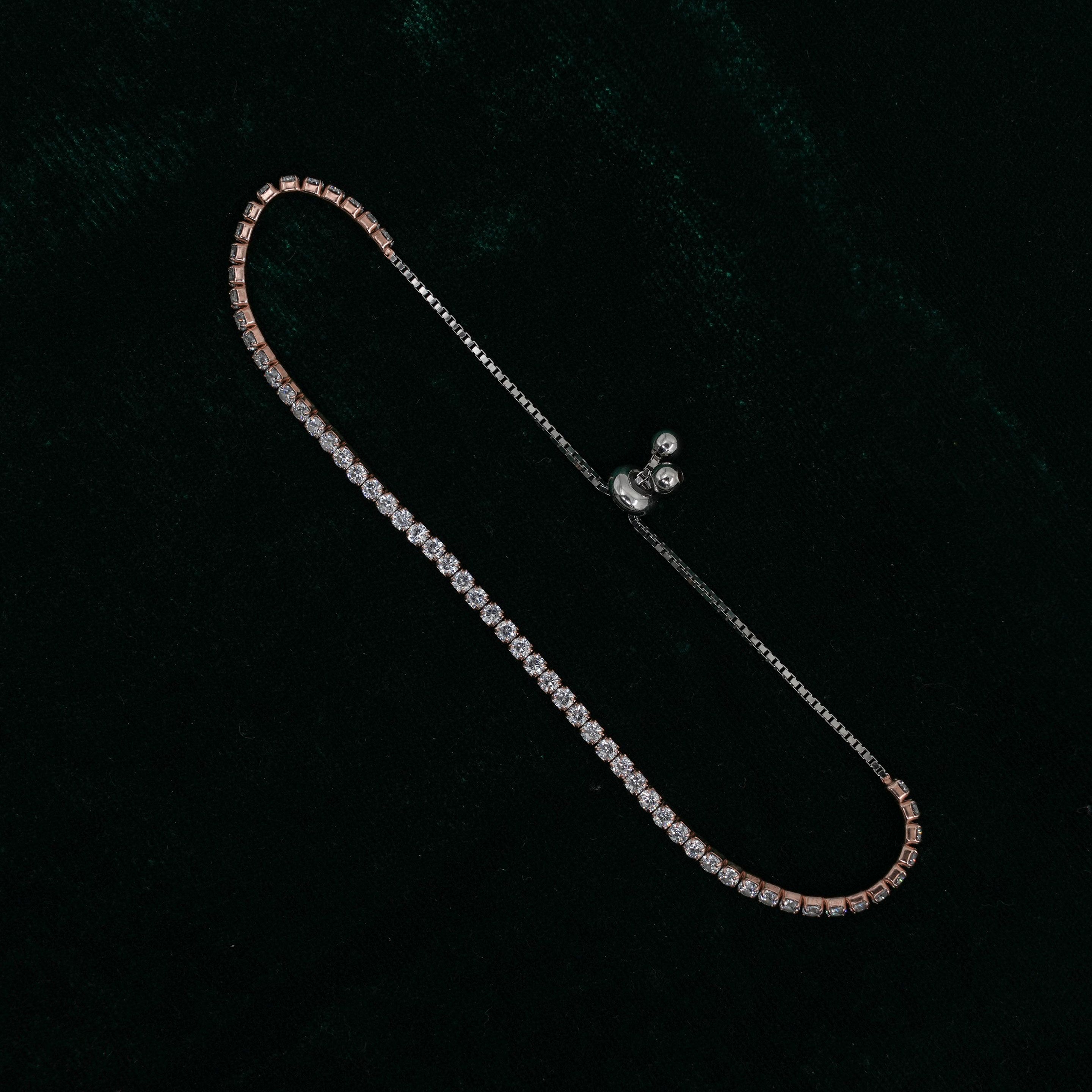 Silver Tennis Bracelet