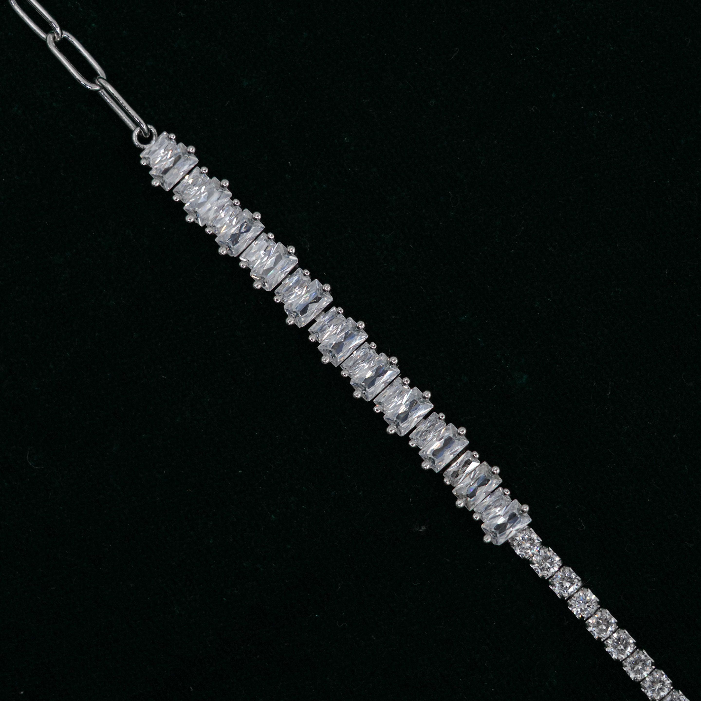 Raag Silver Jewellery - Silver Stone Bracelet