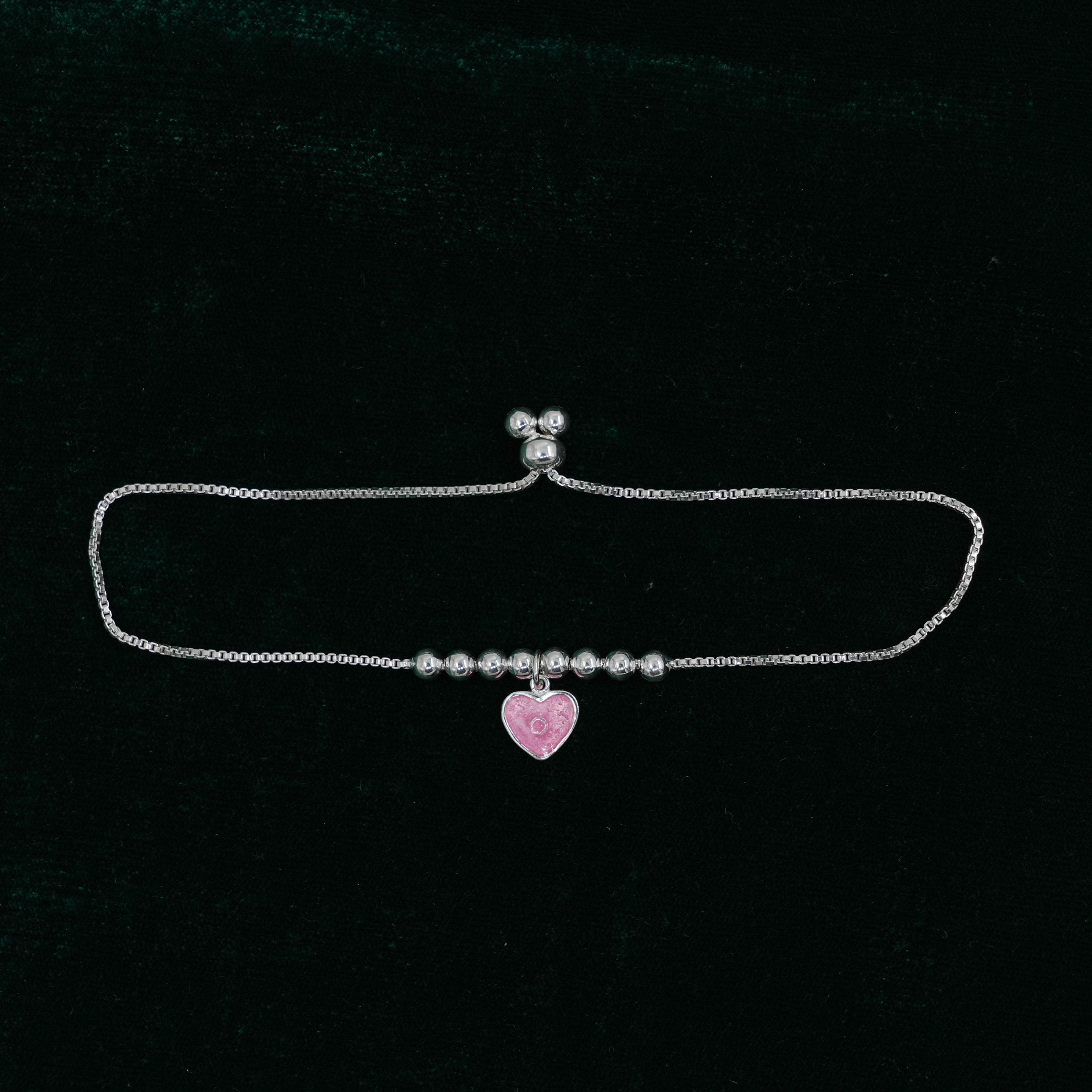 Silver Heart Bracelet