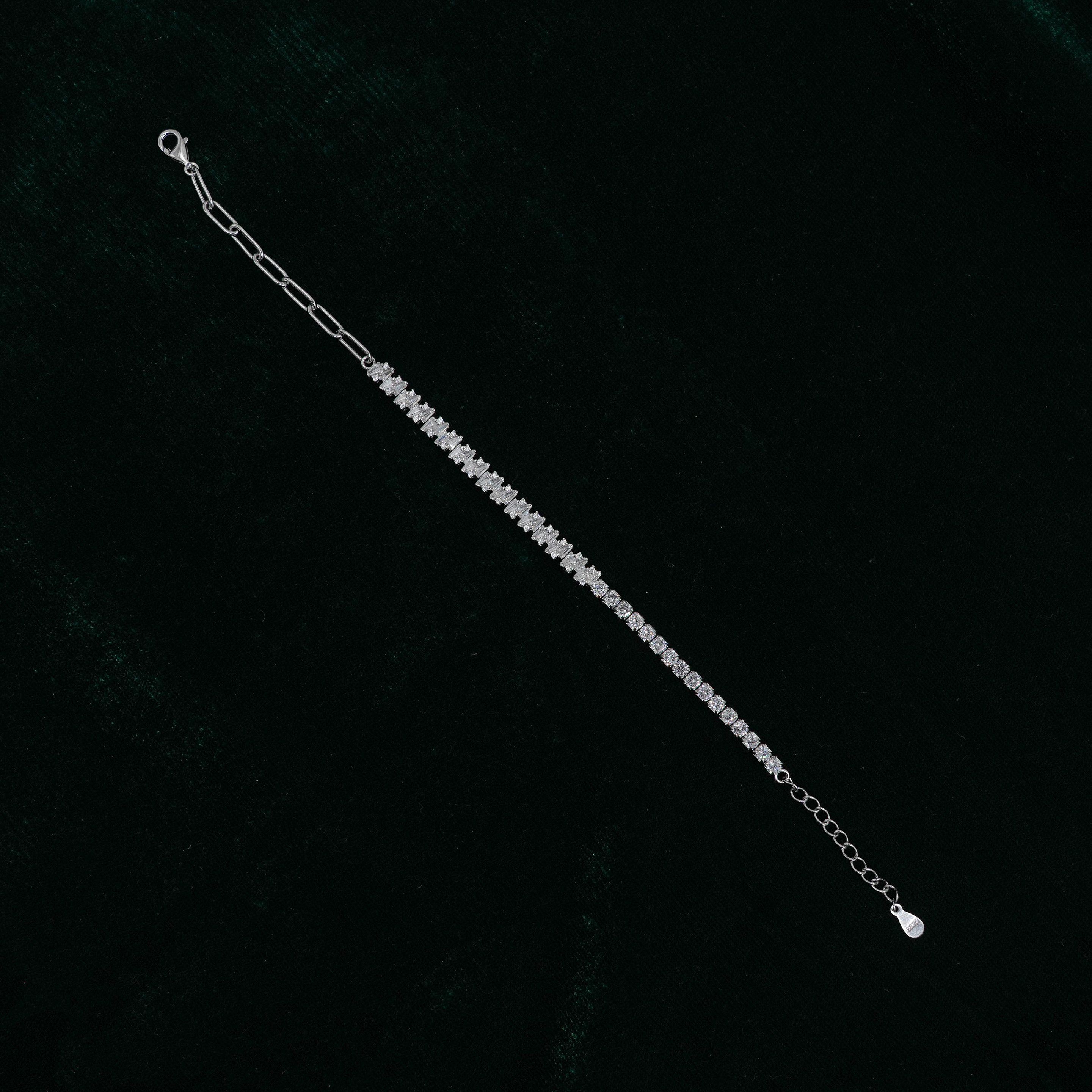 Silver Stone Bracelet