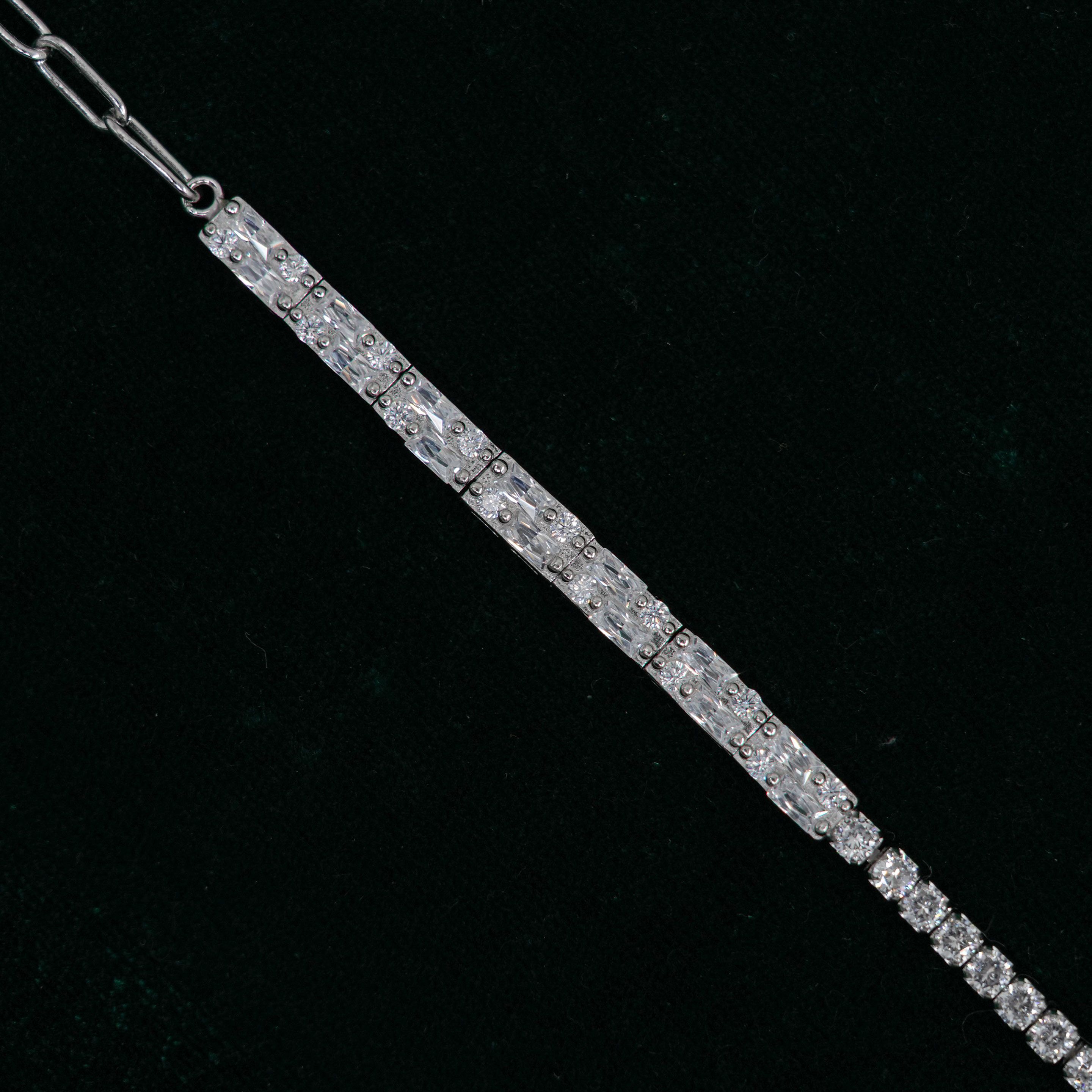 Raag Silver Jewellery - Silver Stone Bracelet