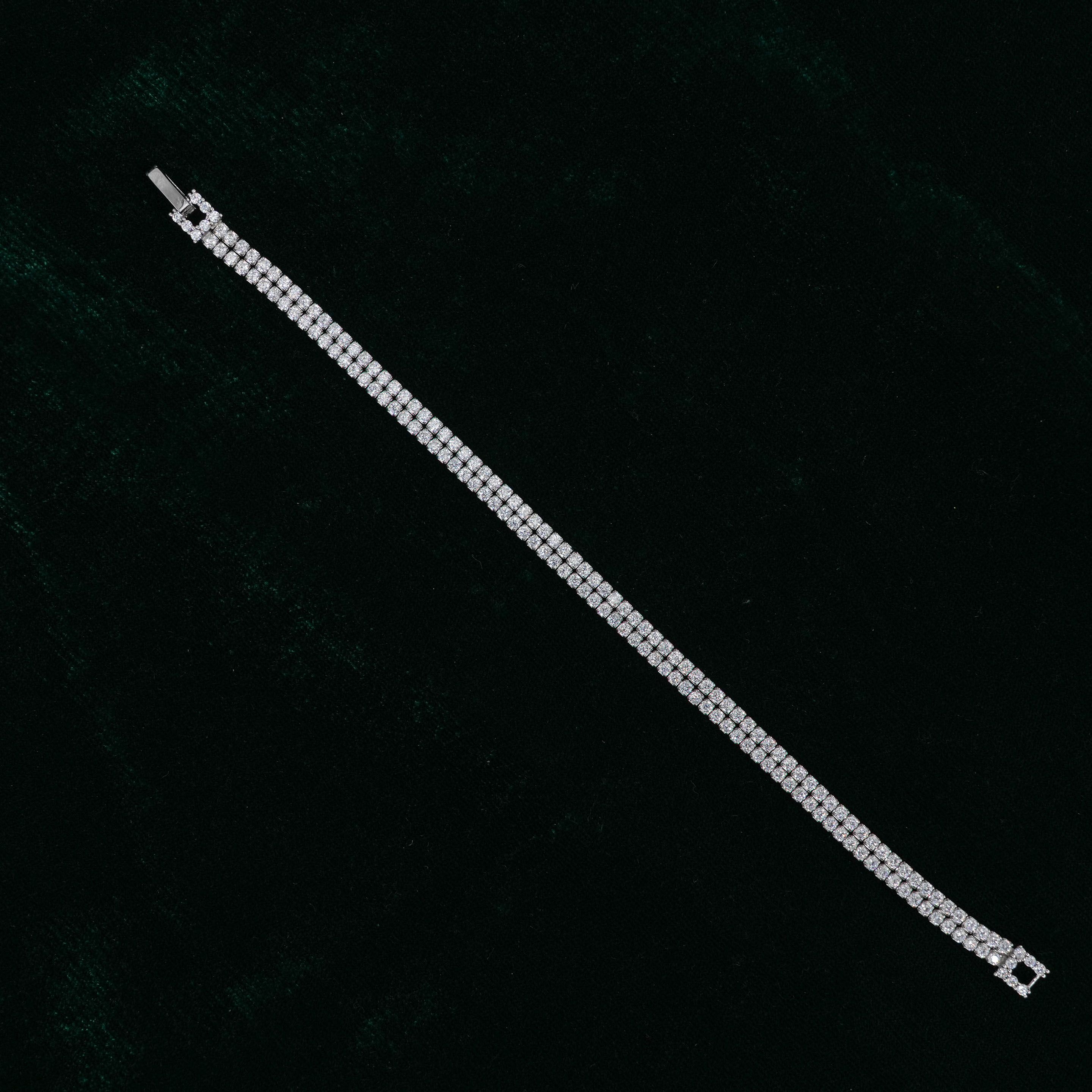 Silver Tennis Bracelet