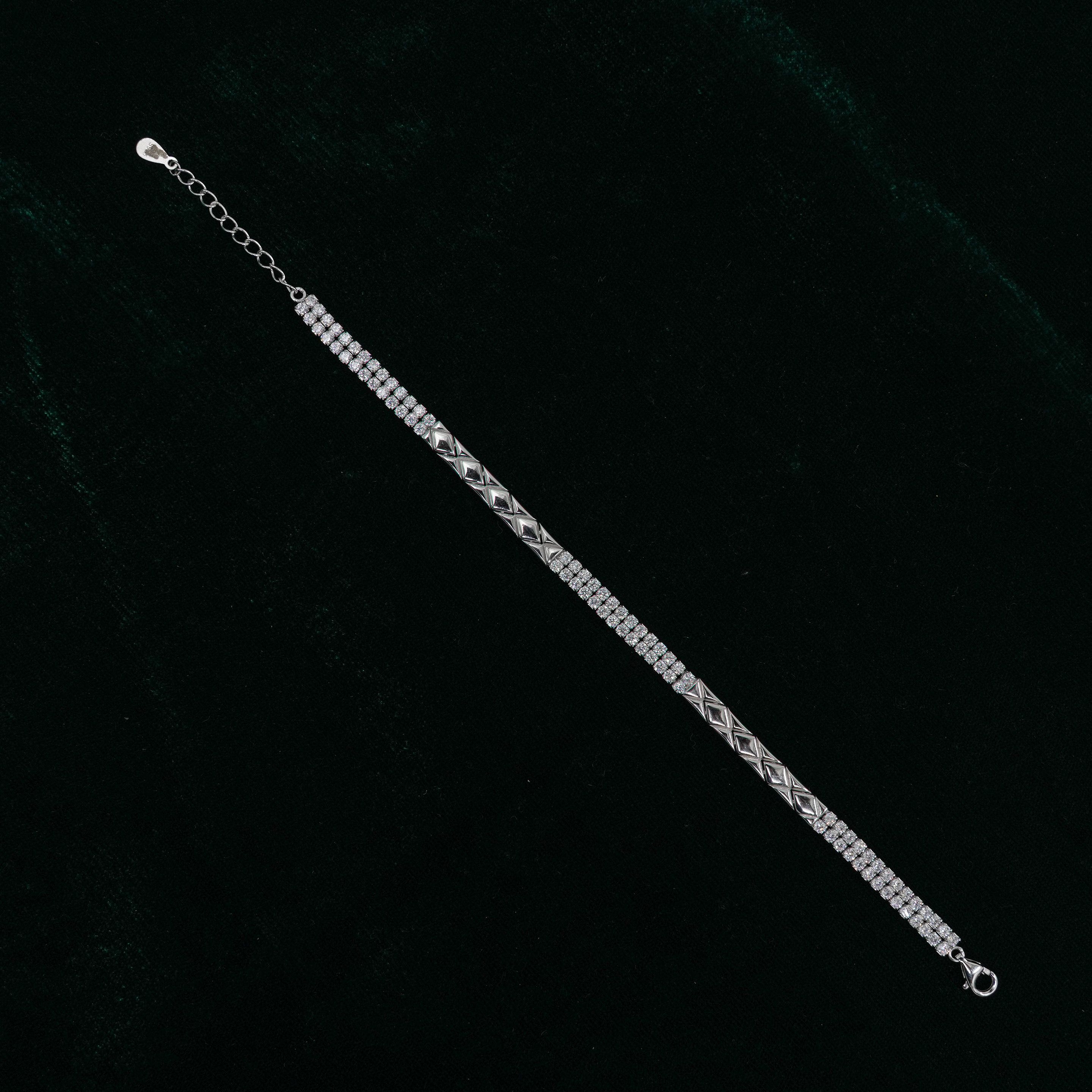 Silver Tennis Bracelet