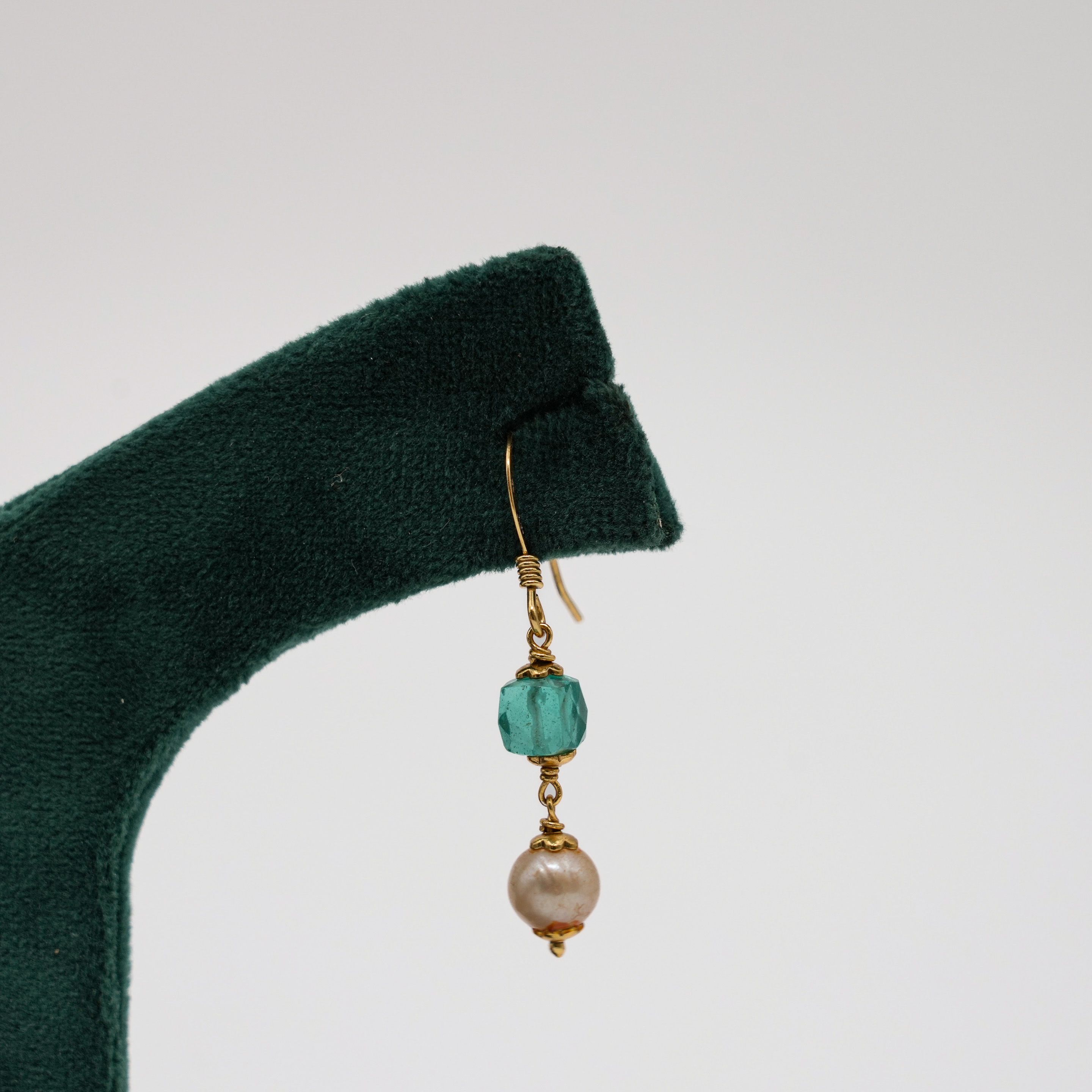 Raag Silver Jewellery - Pearl Drop Earrings