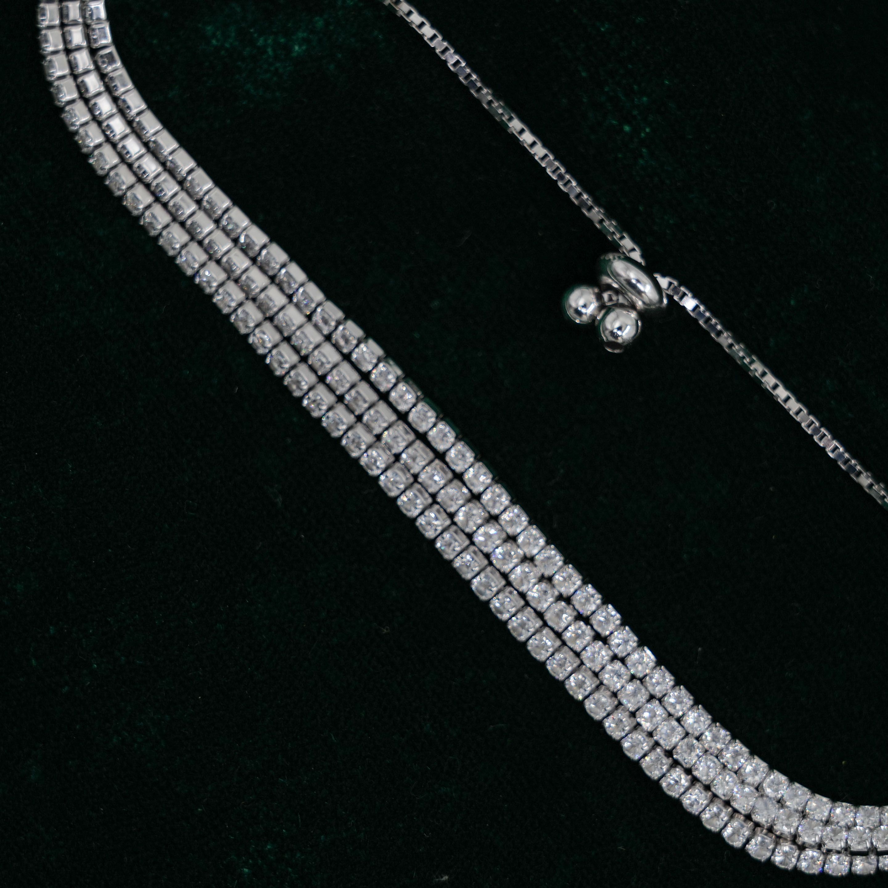 Raag Silver Jewellery - Silver Tennis Bracelet