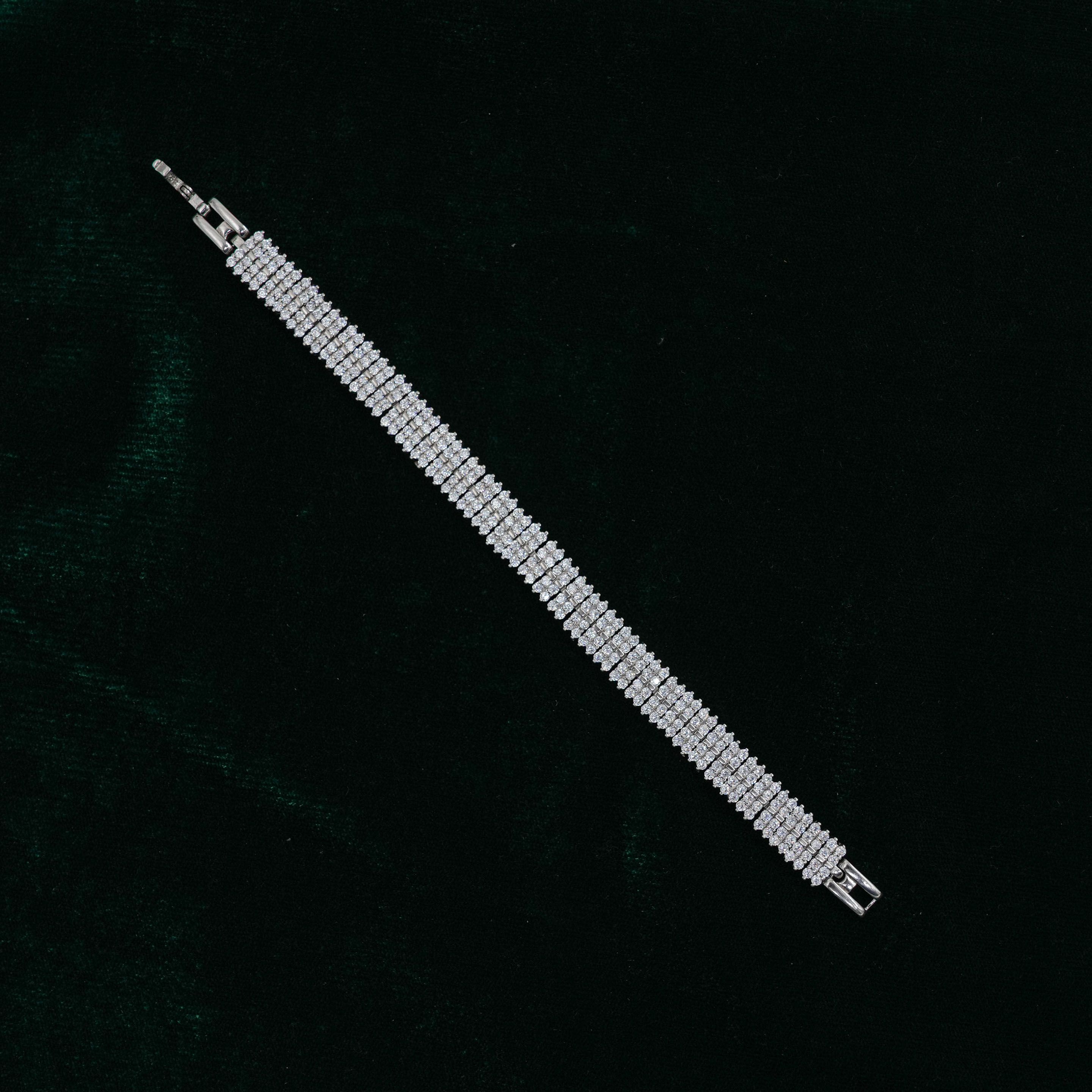 Silver Stone Bracelet