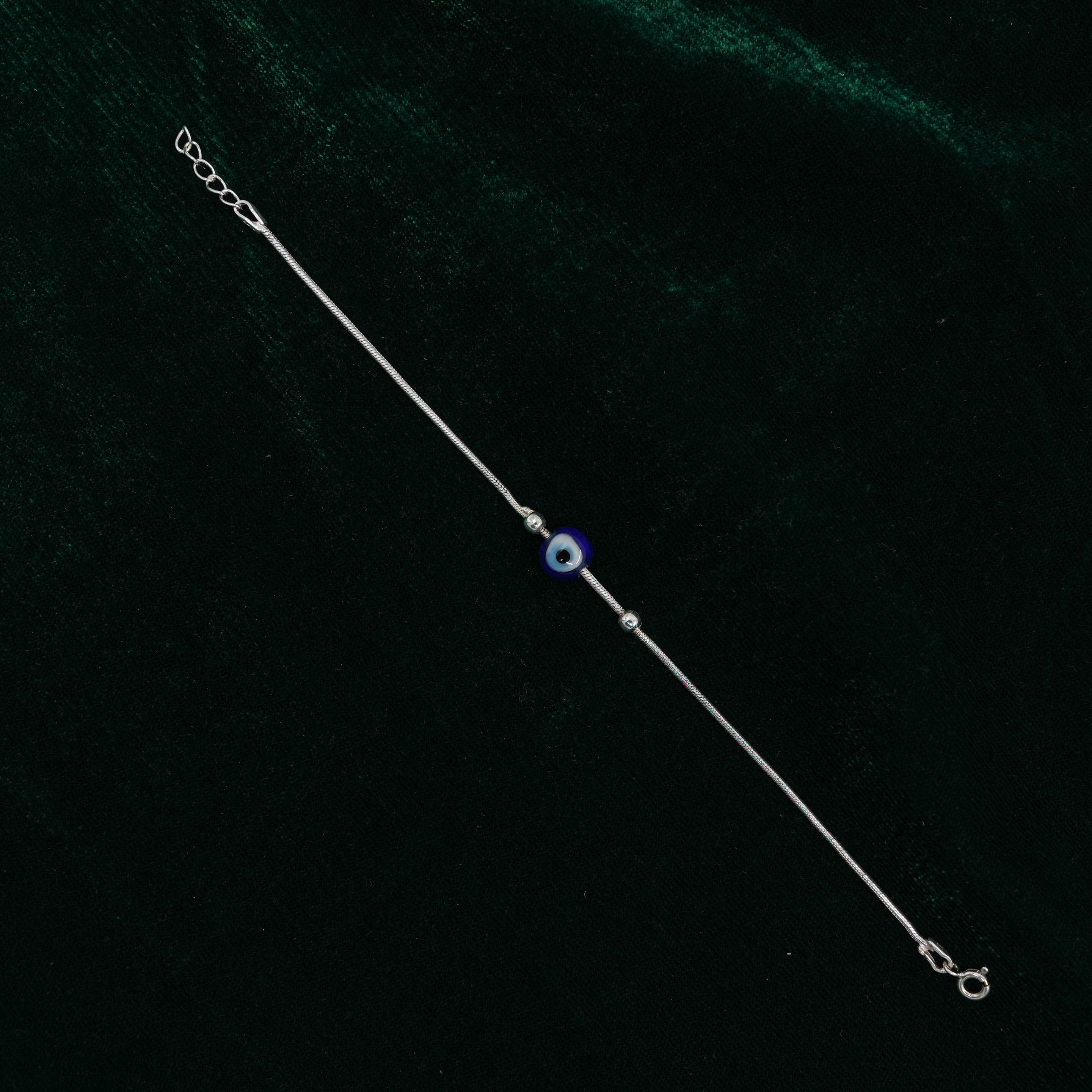 Silver Evil Bracelet