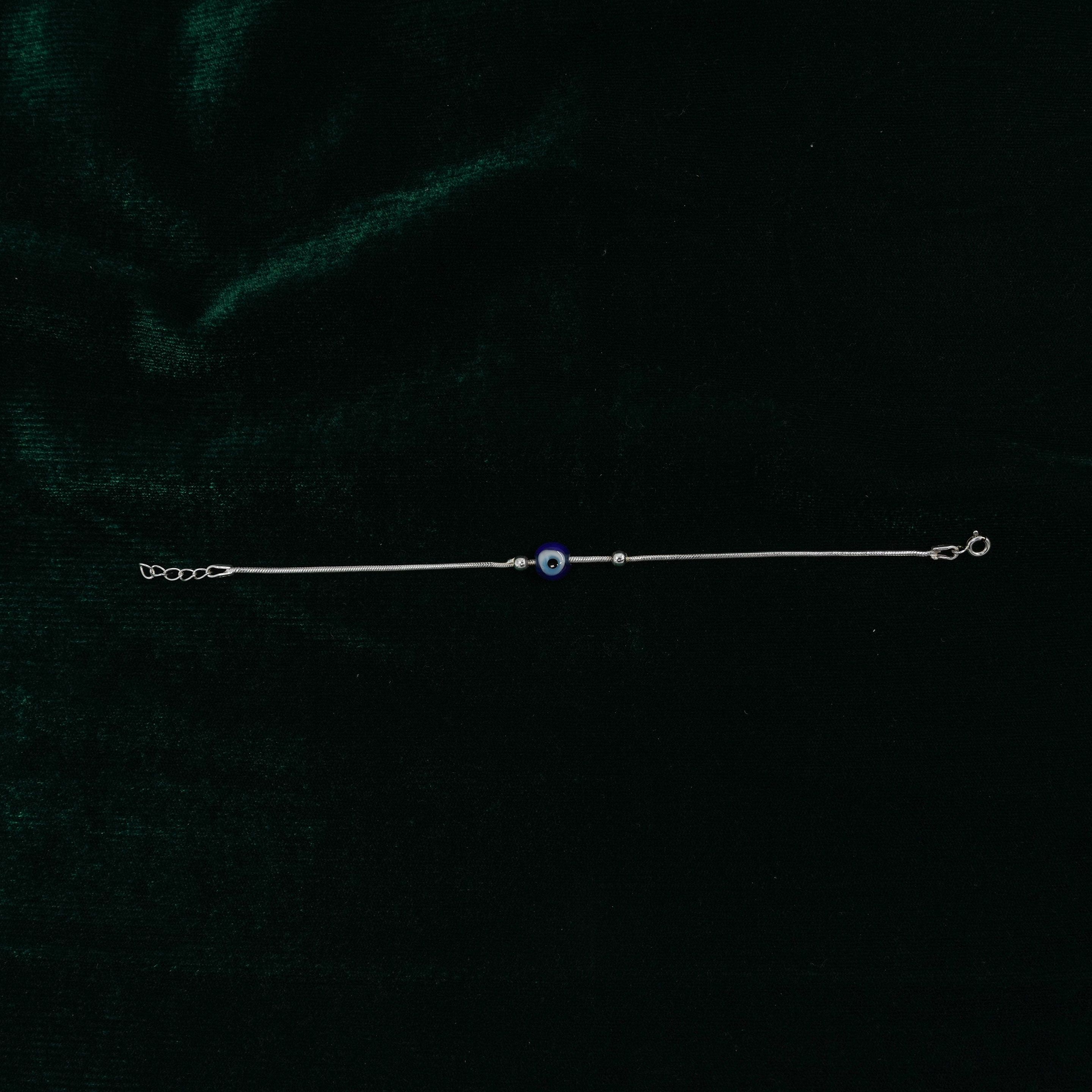 Silver Evil Bracelet