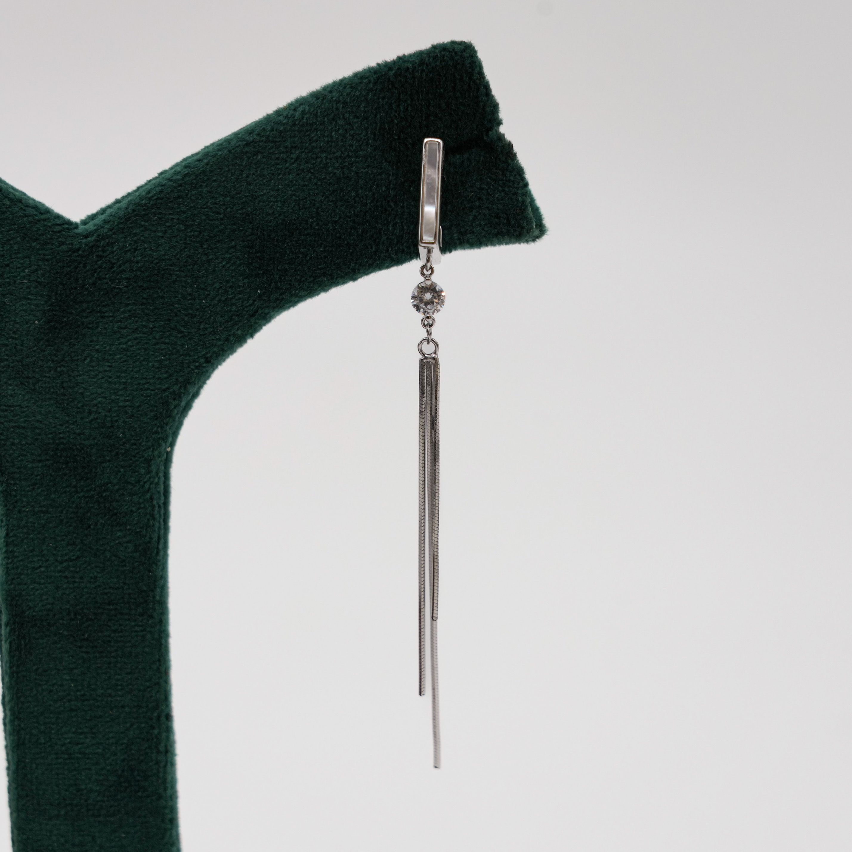 Silver Drop Earrings