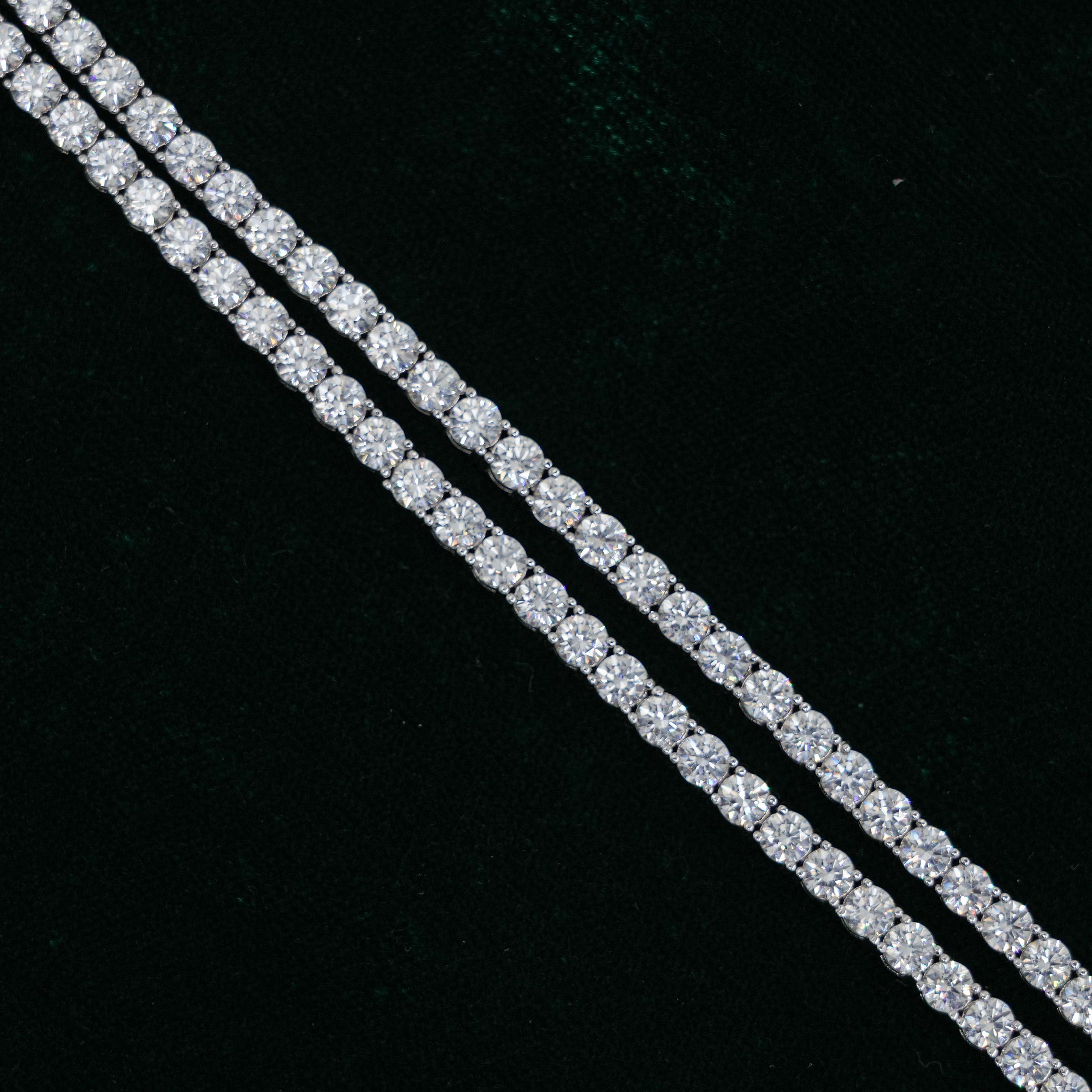 Raag Silver Jewellery - Silver Tennis Bracelet