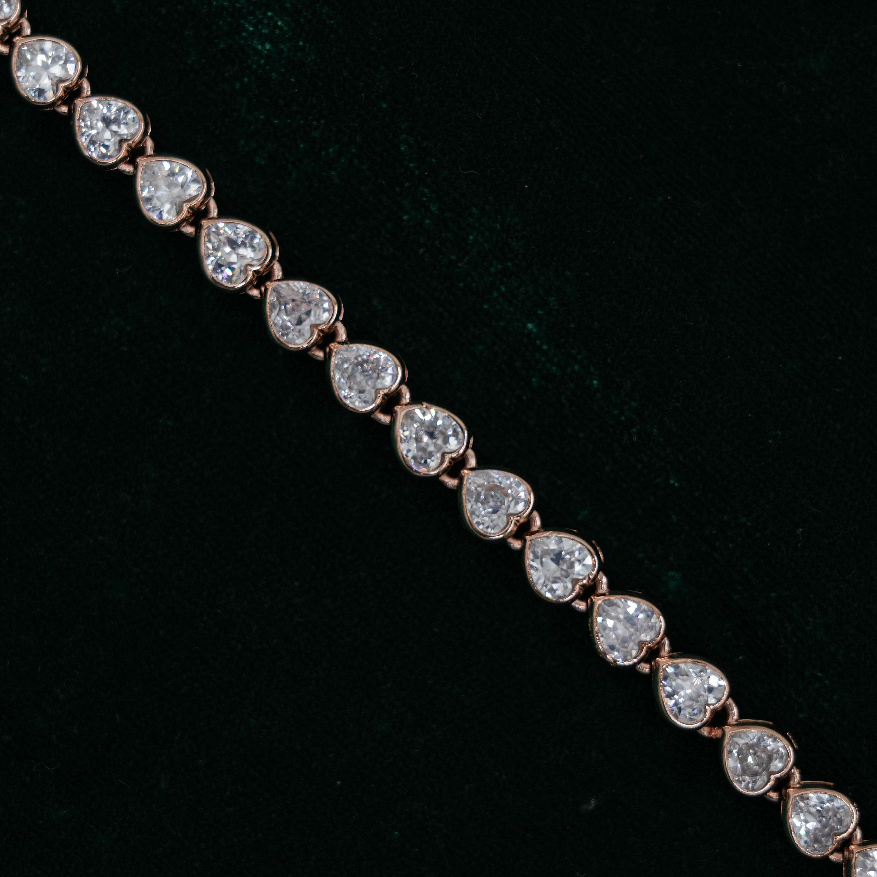 Raag Silver Jewellery - Silver Heart Bracelet