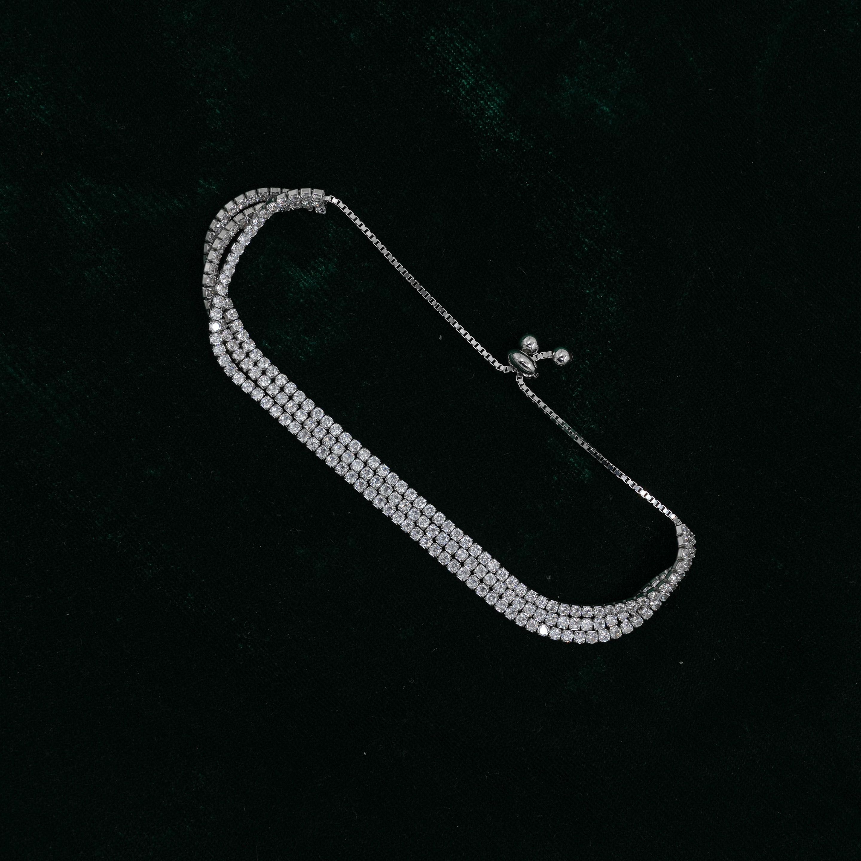 Raag Silver Jewellery - Silver Tennis Bracelet
