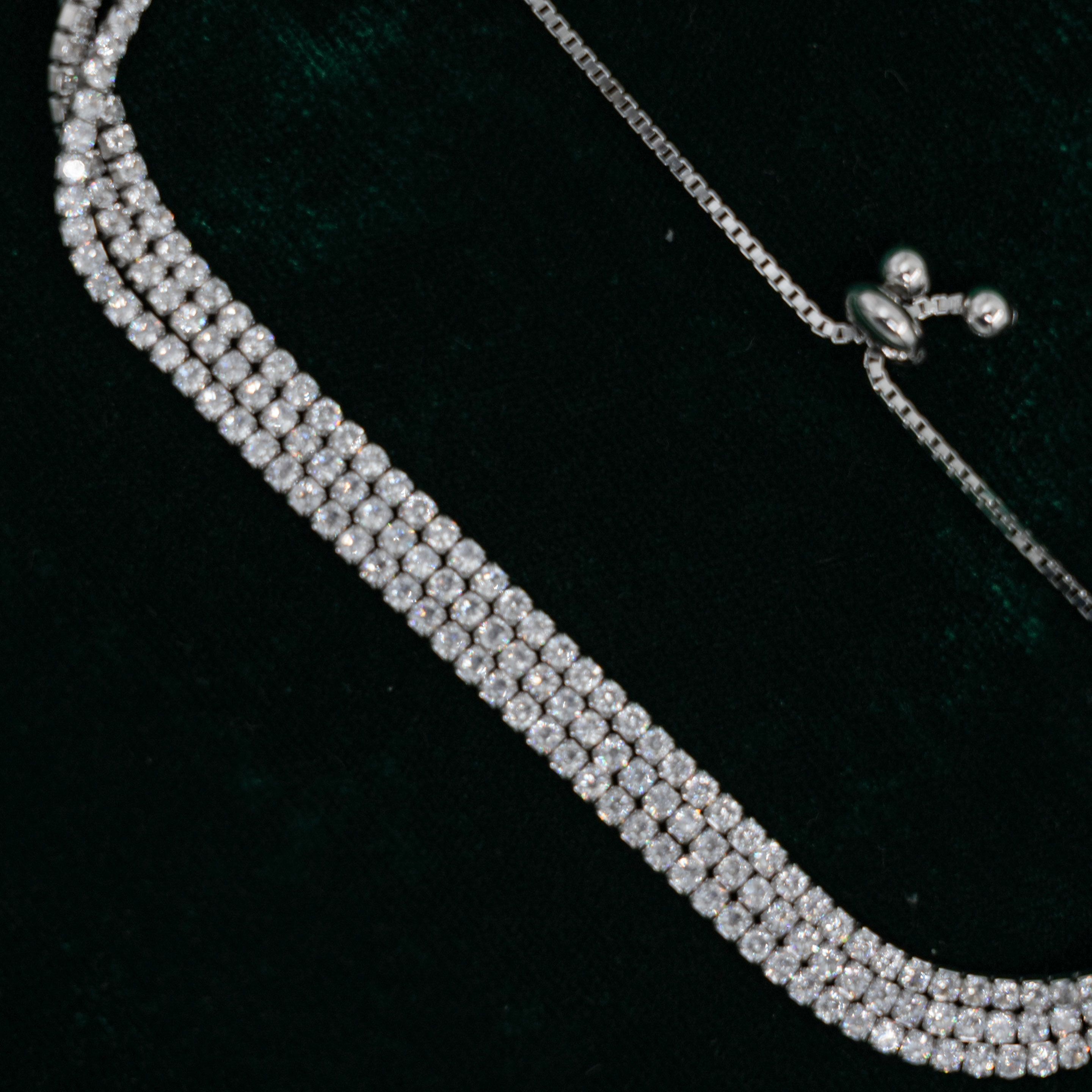 Raag Silver Jewellery - Silver Tennis Bracelet