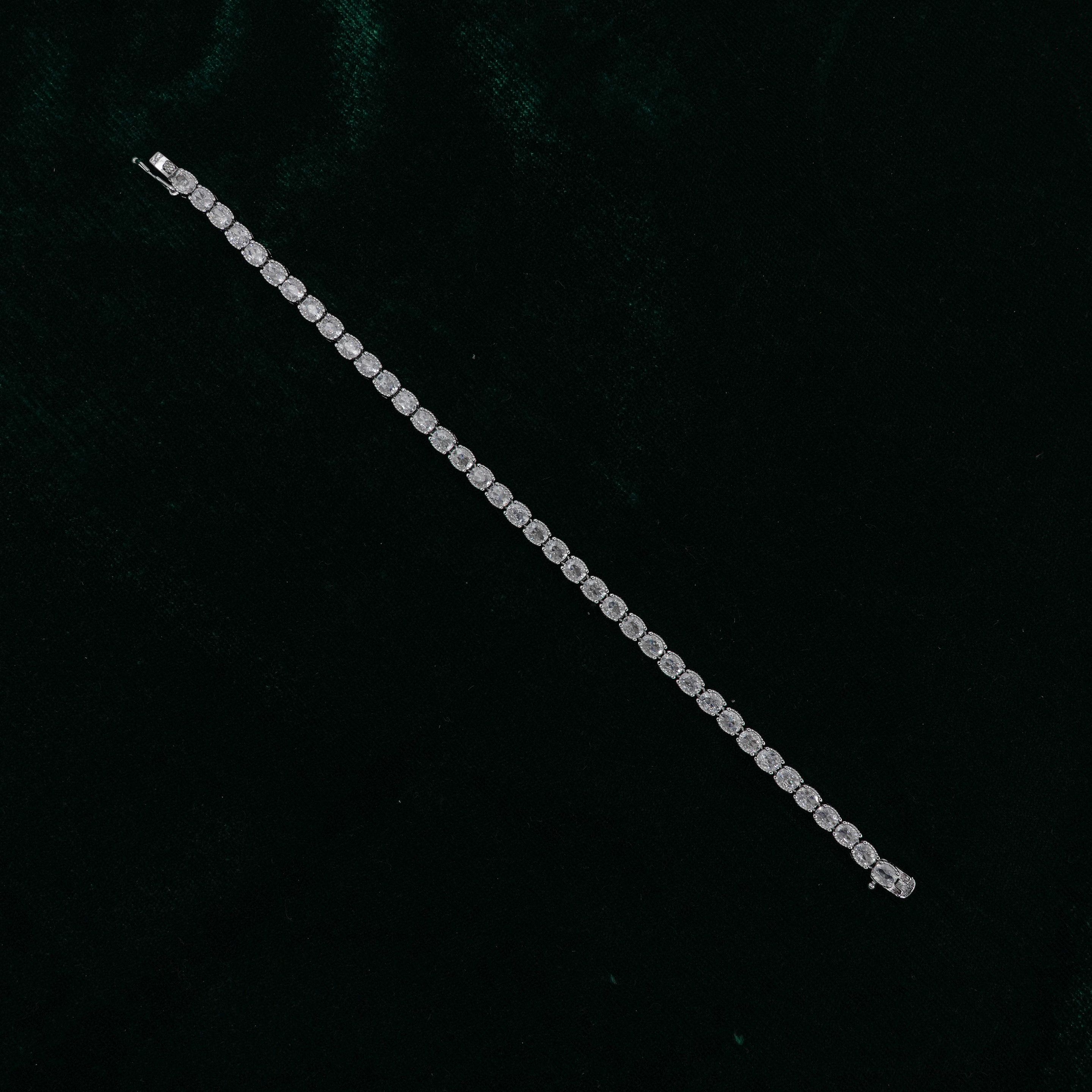 Raag Silver Jewellery - Silver Tennis Bracelet