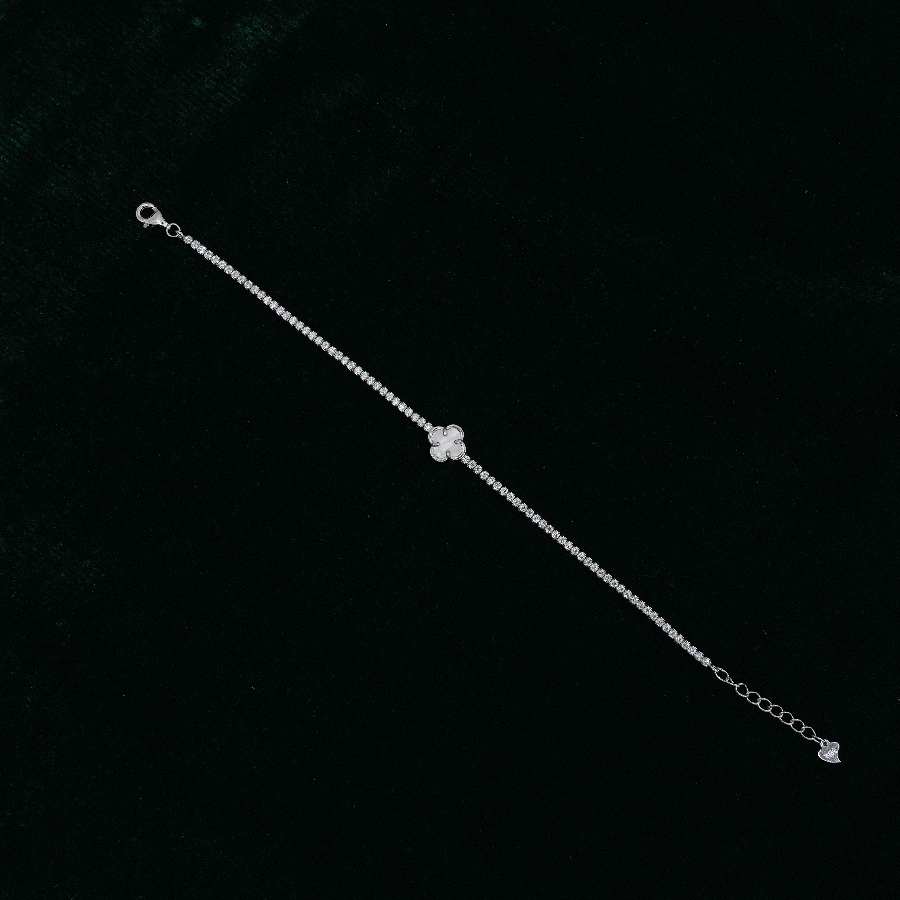 Clover Tennis Bracelet