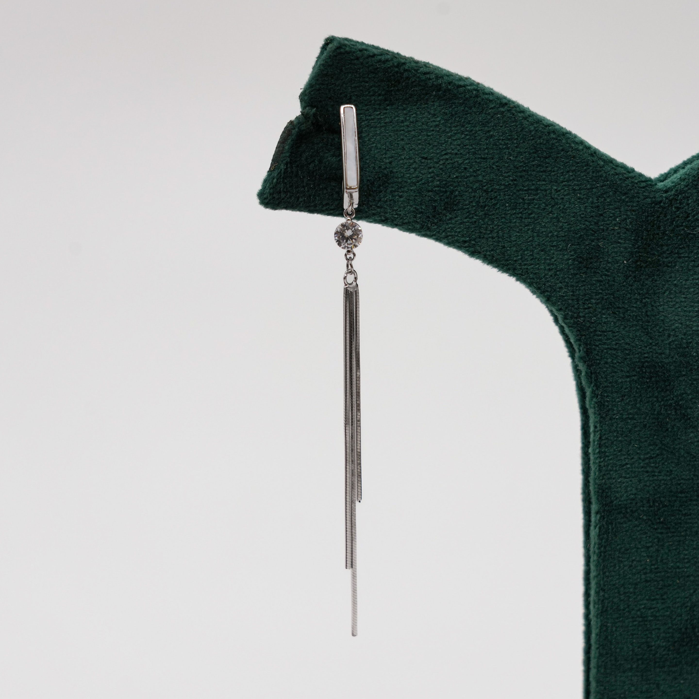 Silver Drop Earrings