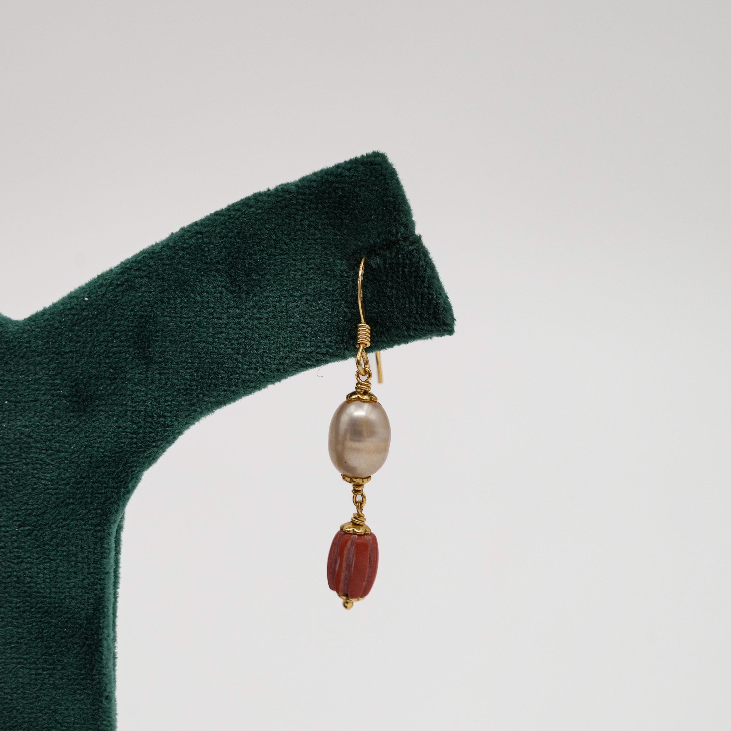 Raag Silver Jewellery - Pearl Drop Earrings