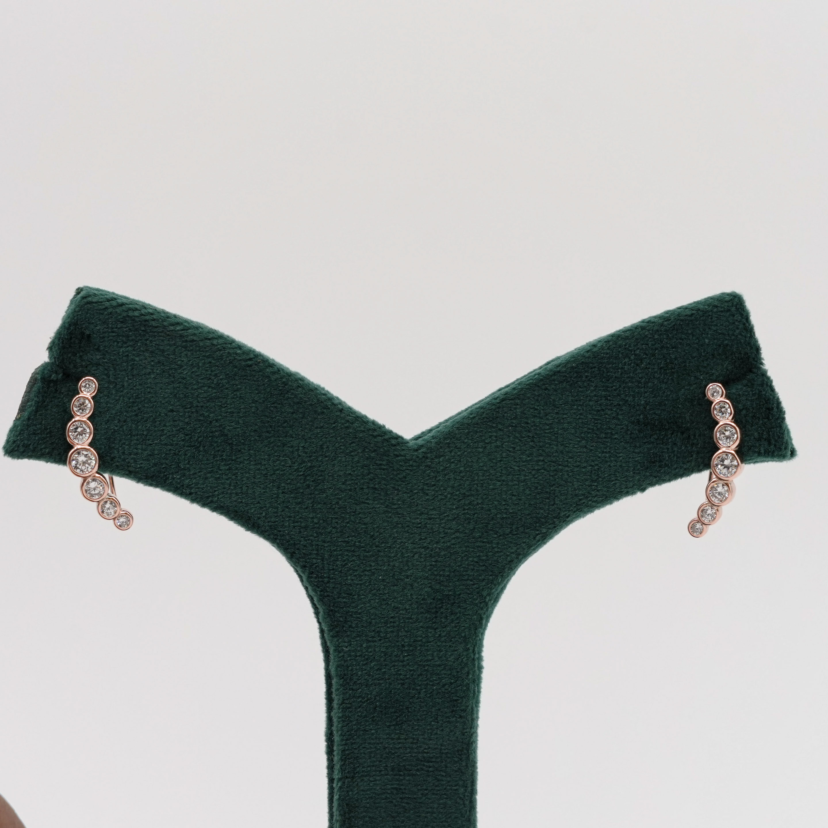 Raag Silver Jewellery - Silver Curve Earrings