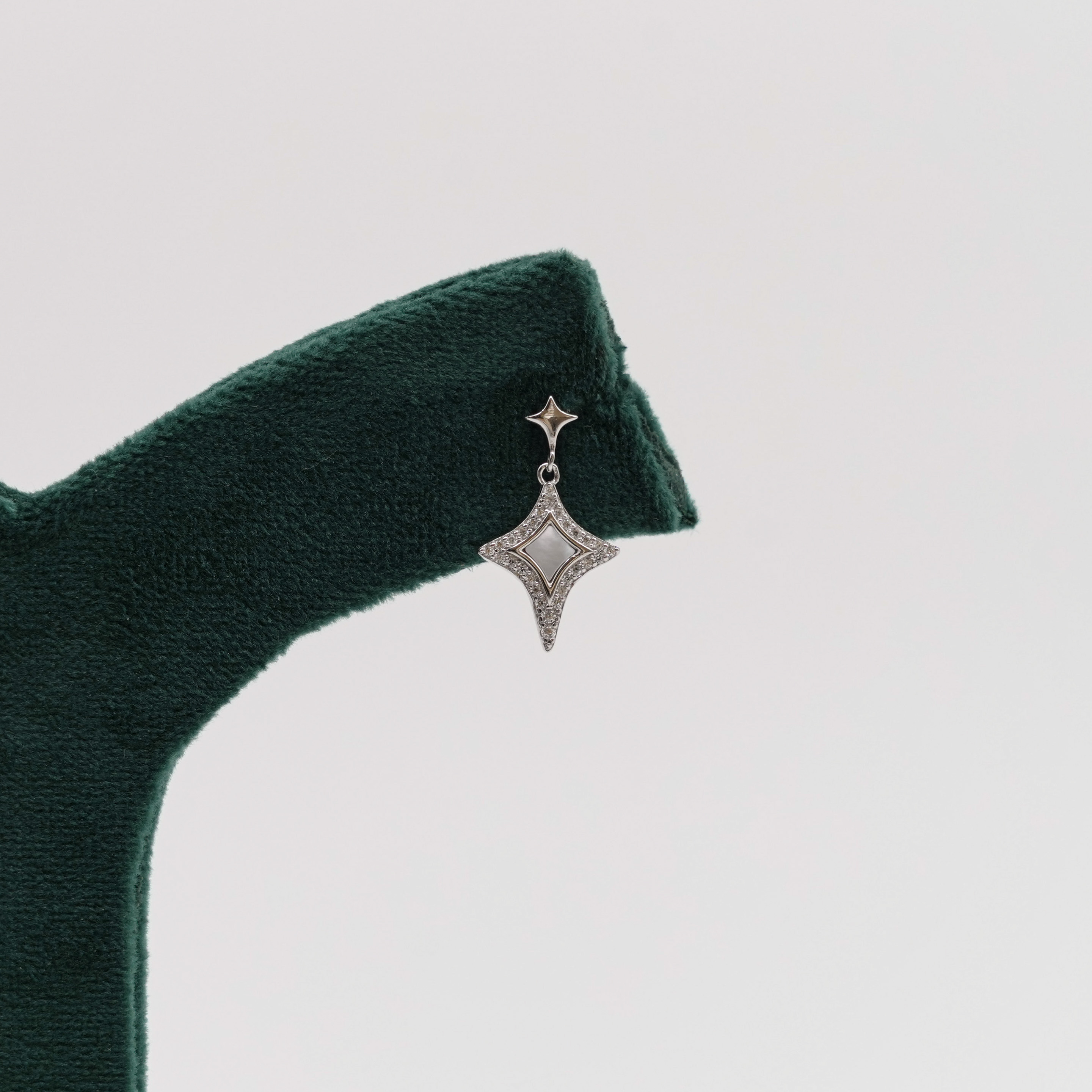 Raag Silver Jewellery - Silver Star Earrings