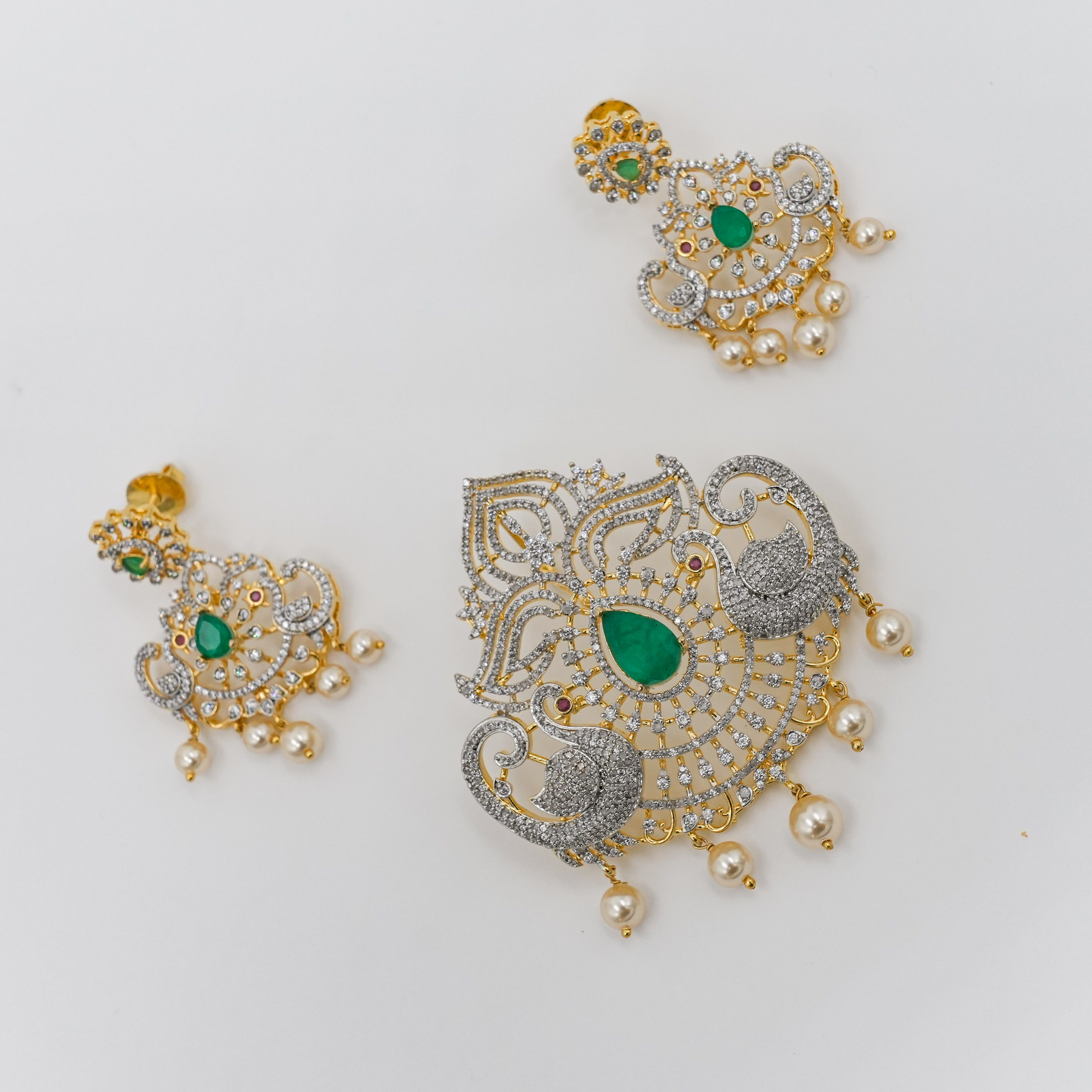 Raag Silver Jewellery - Silver Pendant Set