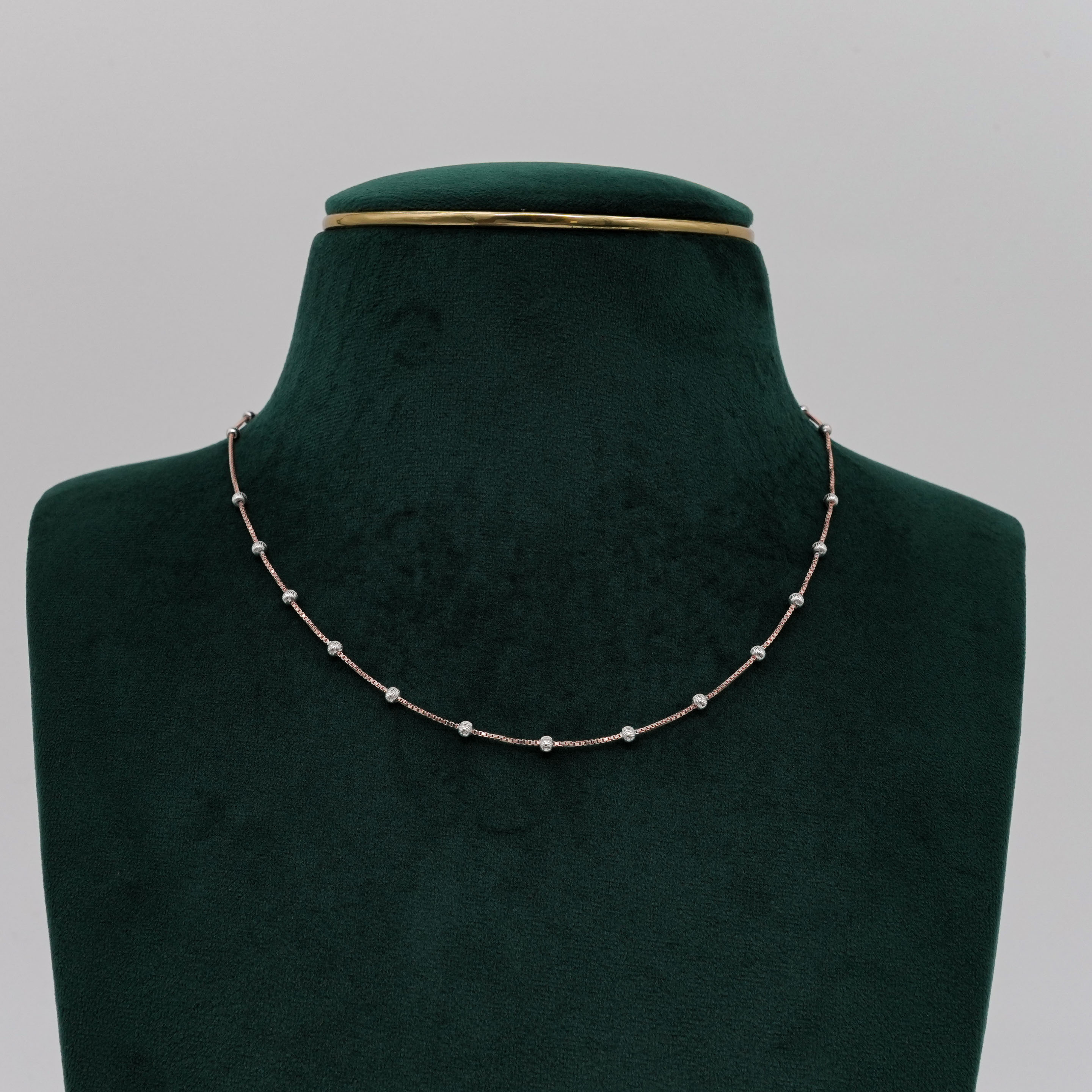 Raag Silver Jewellery - Silver Beaded Necklace