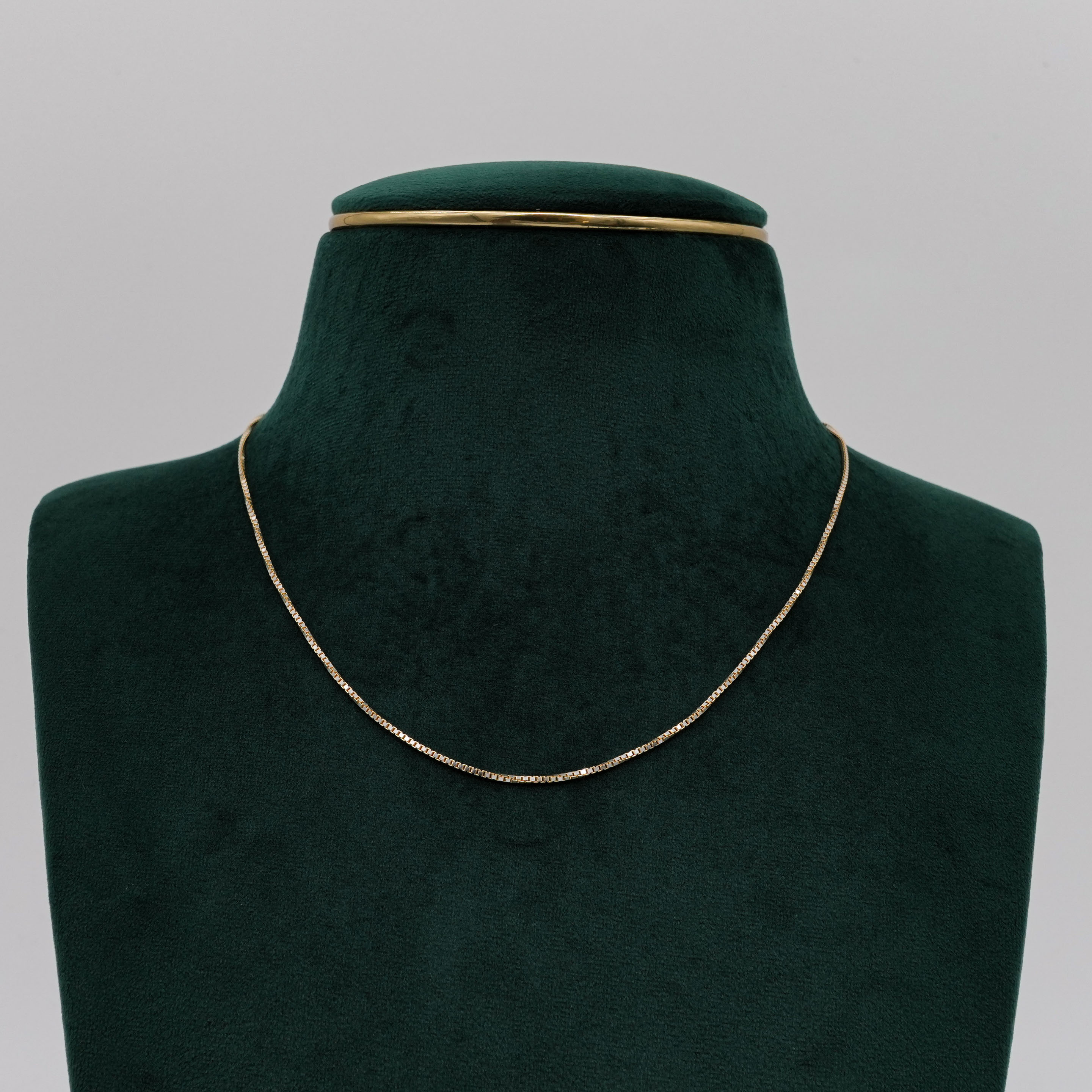 Raag Silver Jewellery - Gold Box Chain